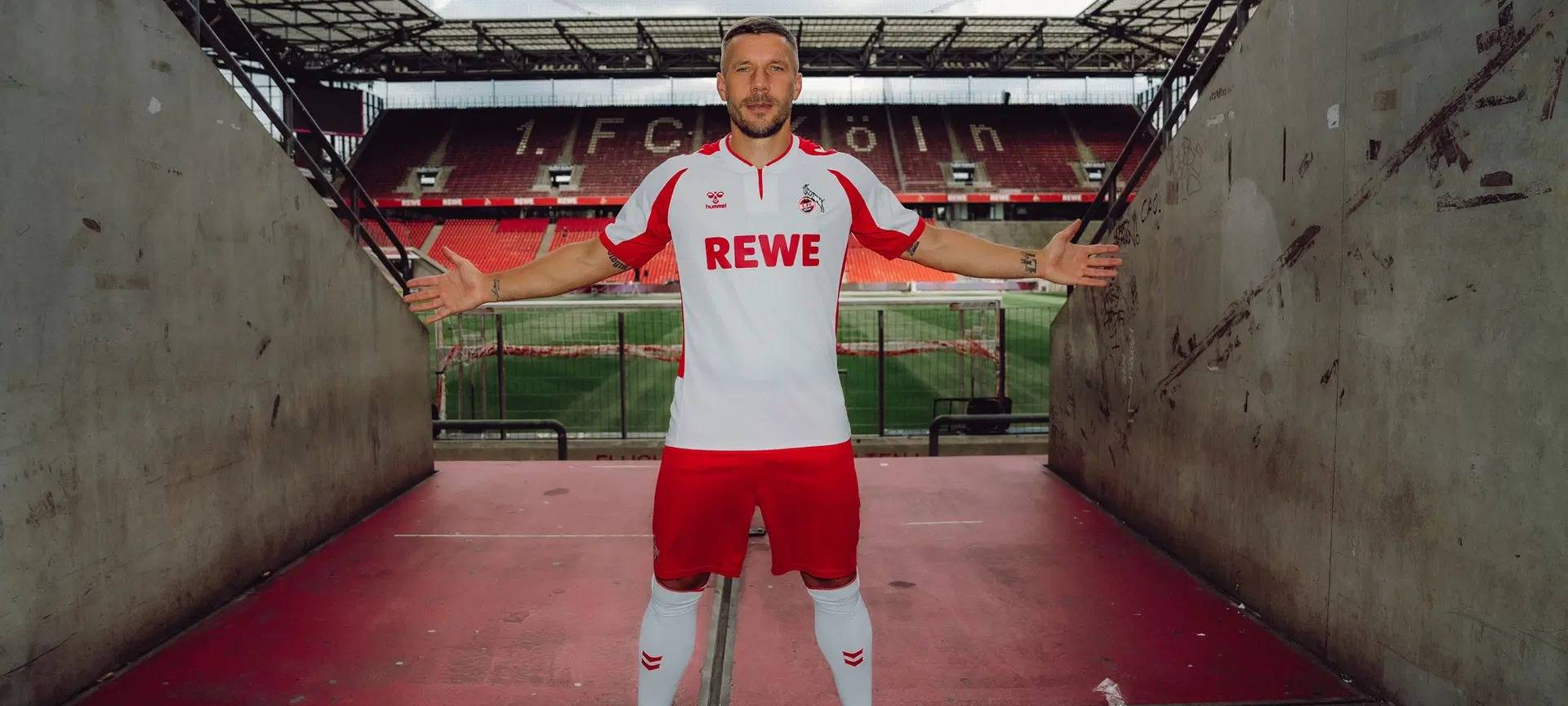 Lukas Podolski gibt Abschiedsspiel im Rhein Energie-Stadion