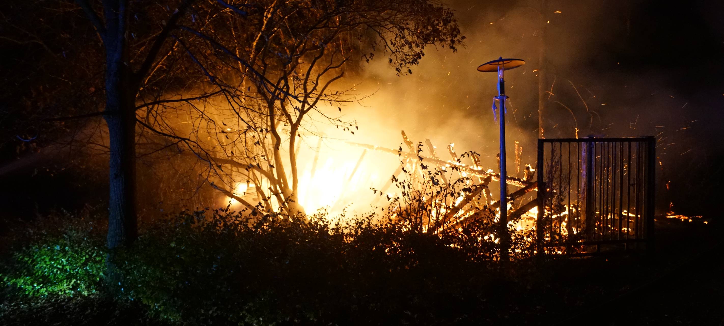 Schuppen bei Zülpich-Bürvenich abgebrannt