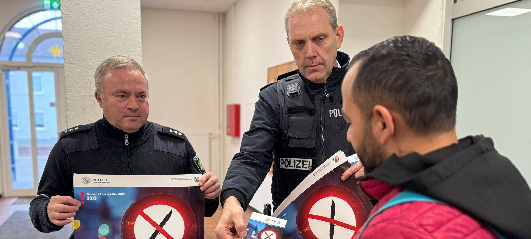 Polizei-Aktion "Besser ohne Messer" im Kreis Euskirchen