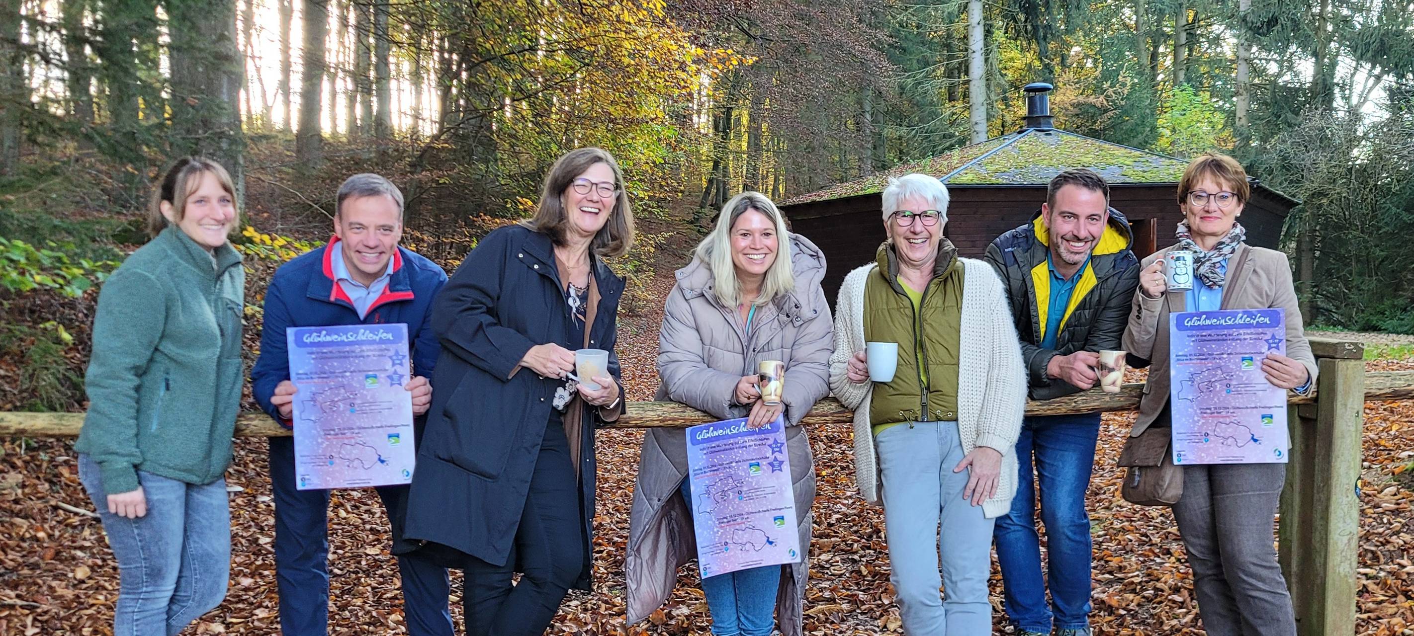 Die GlühweinSchleifen sind zurück in Blankenheim