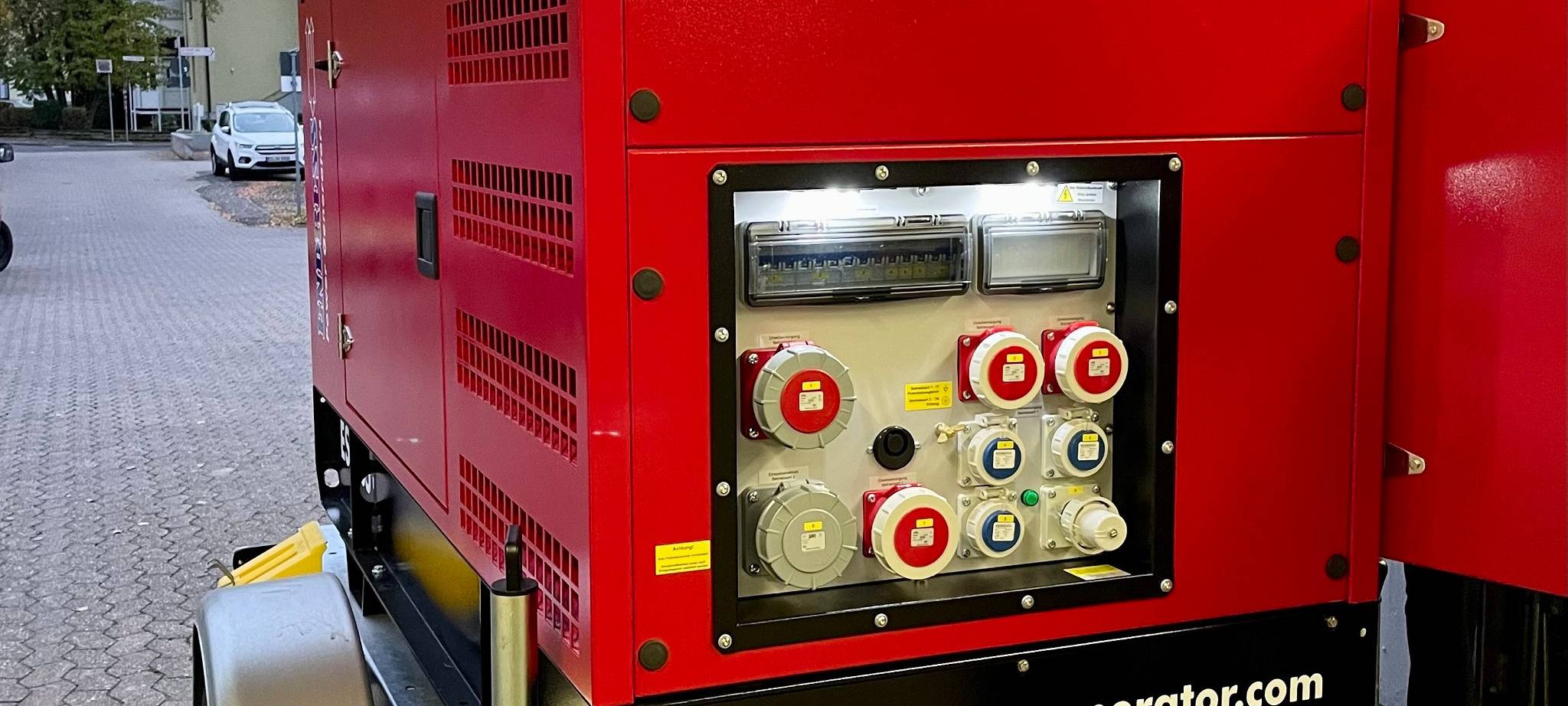 Acht Notstromaggregate für Weilerswist