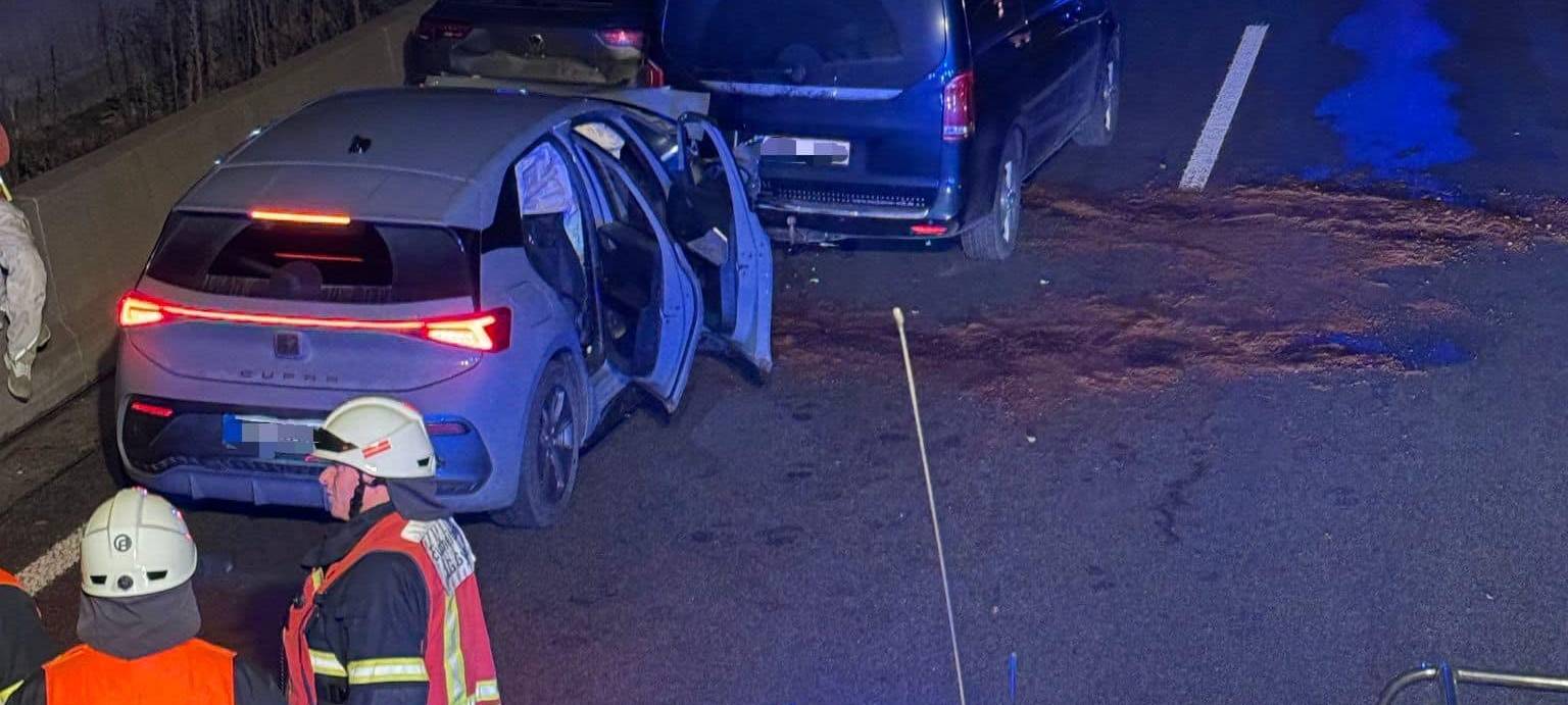 Unfall auf A1/A61 bei Erftstadt sorgte für Behinderungen