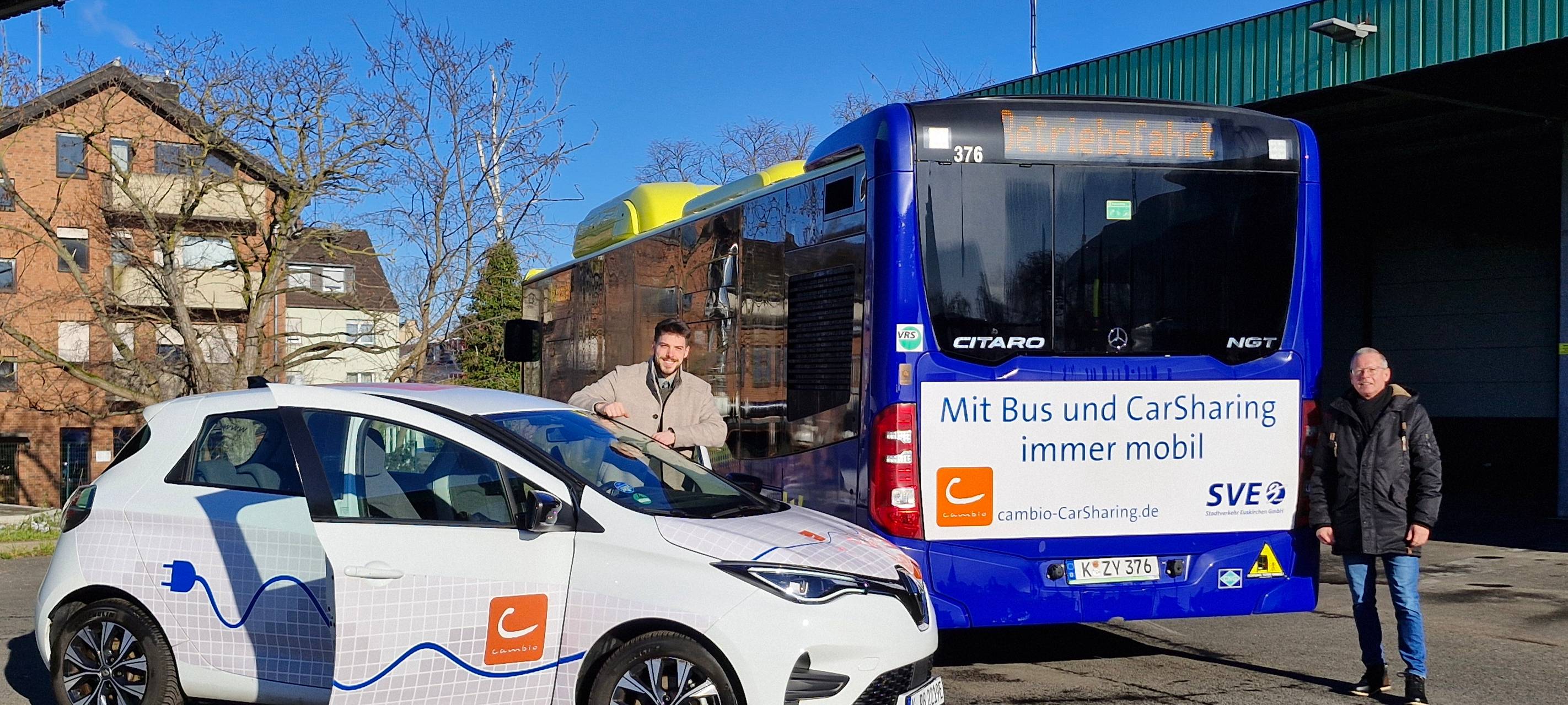 Euskirchen: Stadtverkehr und cambio kooperieren