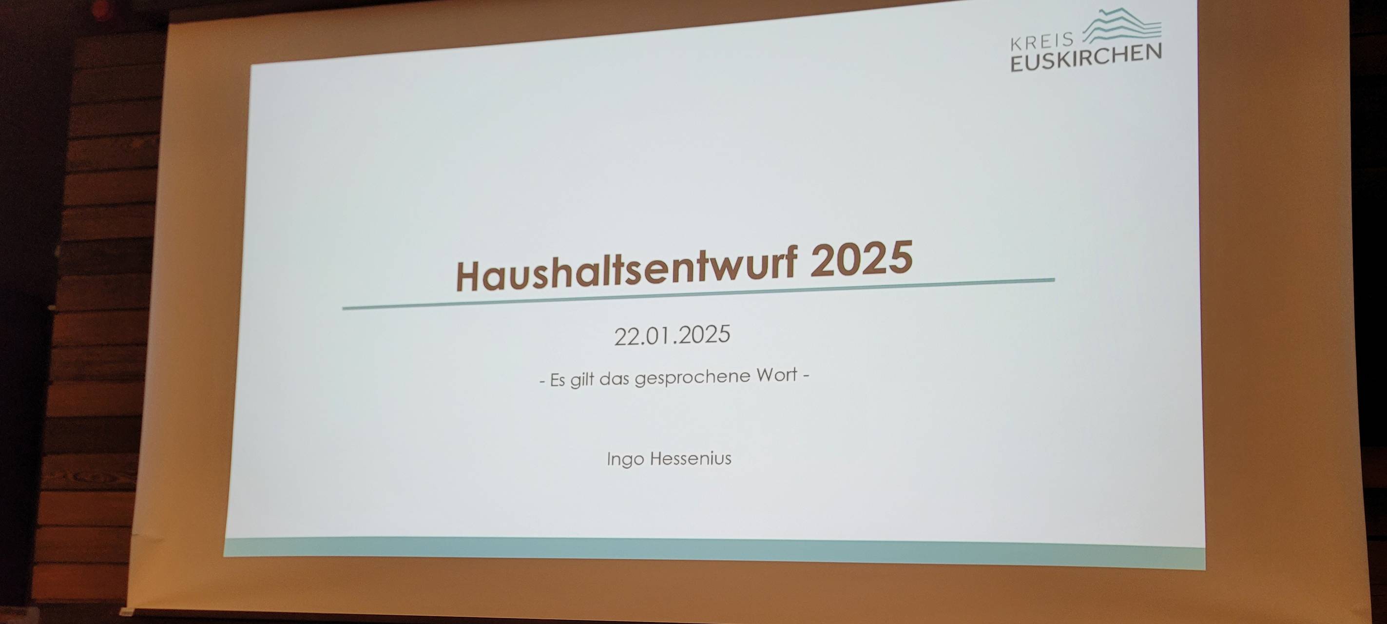 Landrat fordert mehr Unterstützung von Bund und Land