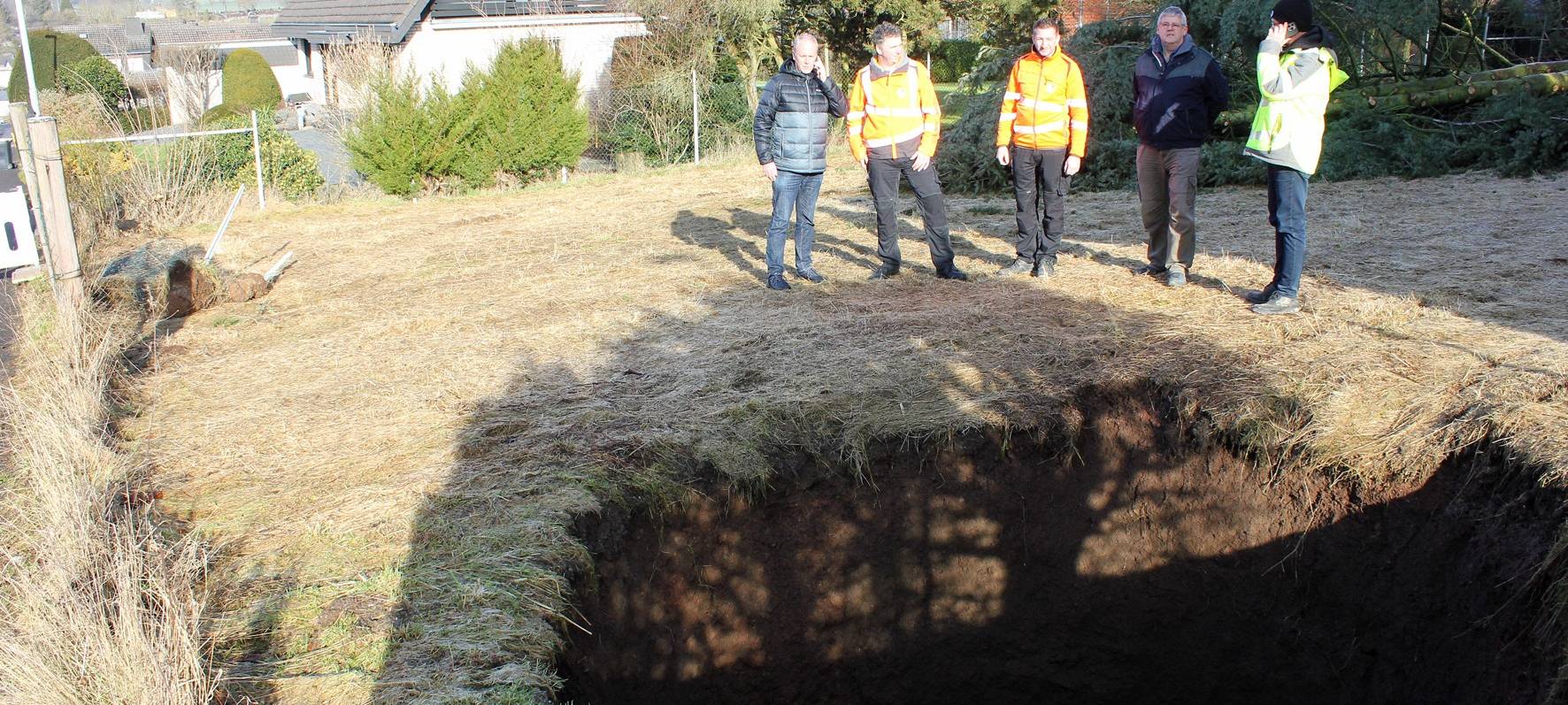 40 Meter tiefes Loch in Kall entdeckt