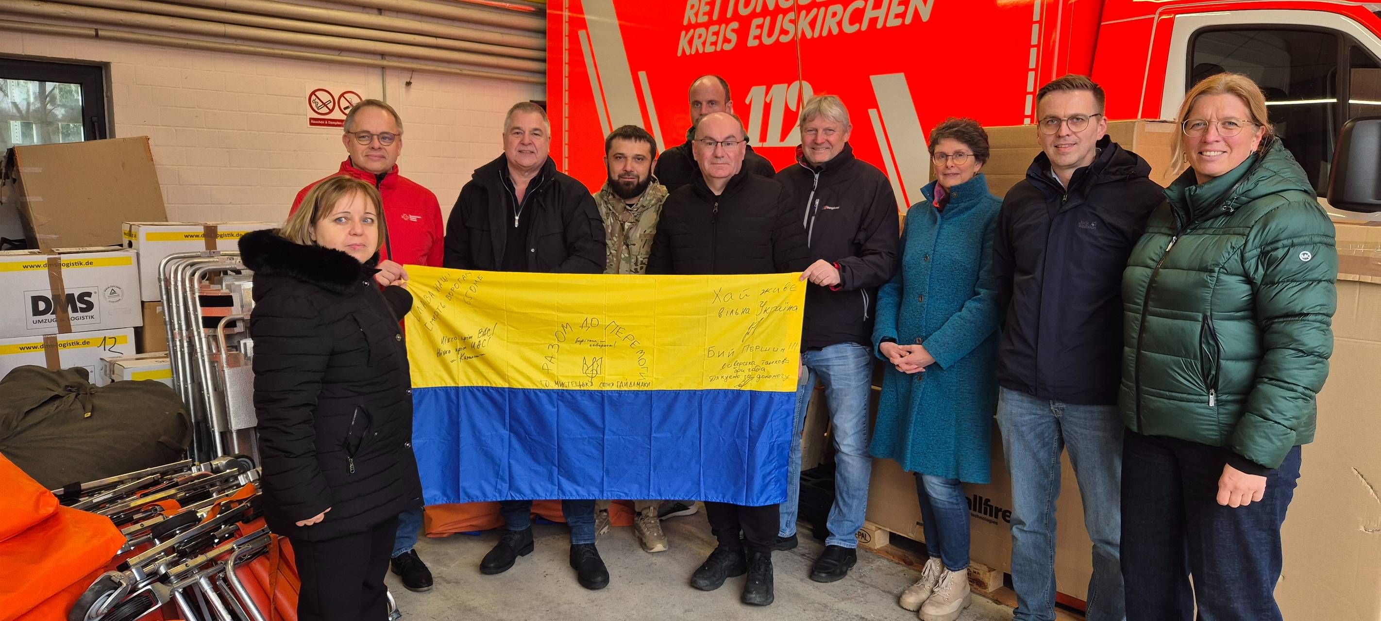 Neue Hilfsgüterspende für die Ukraine