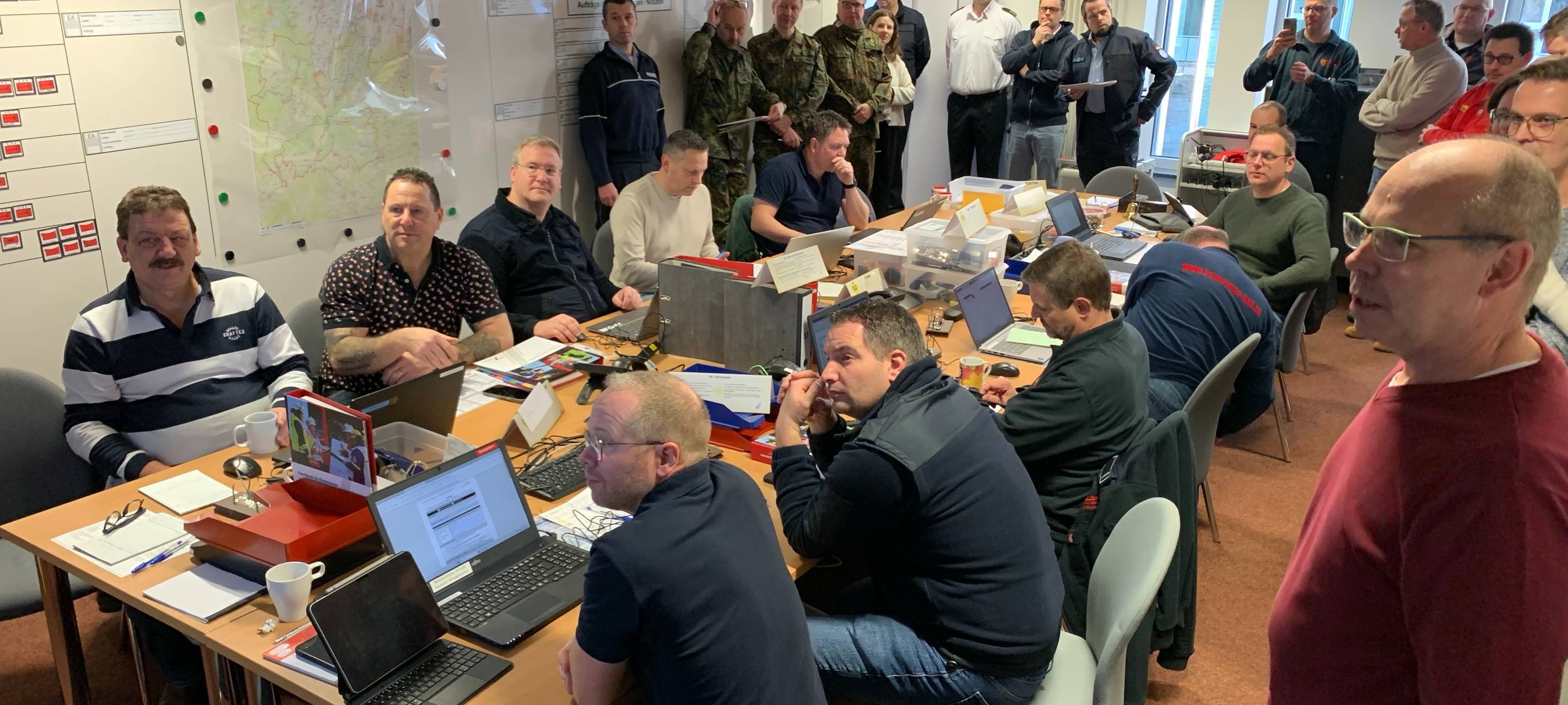 Großübung im Kreis Euskirchen simuliert Extremwinter