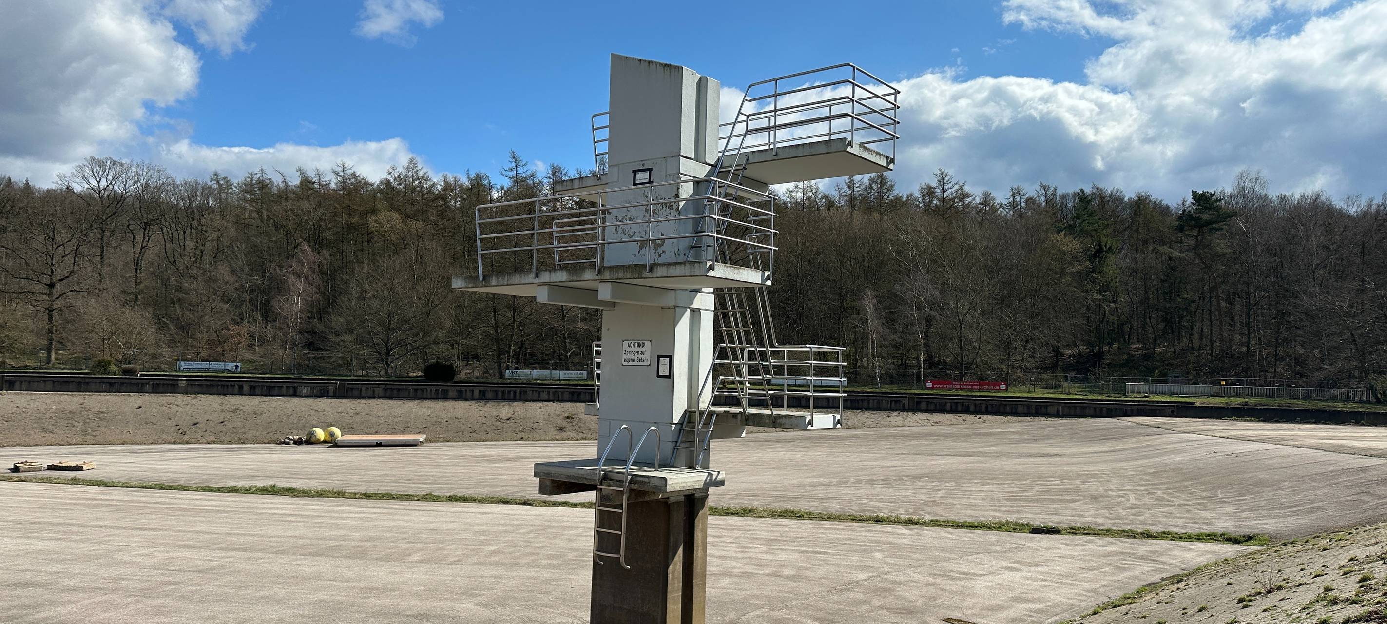 Wiederaufbau des Waldfreibads Euskirchen startet