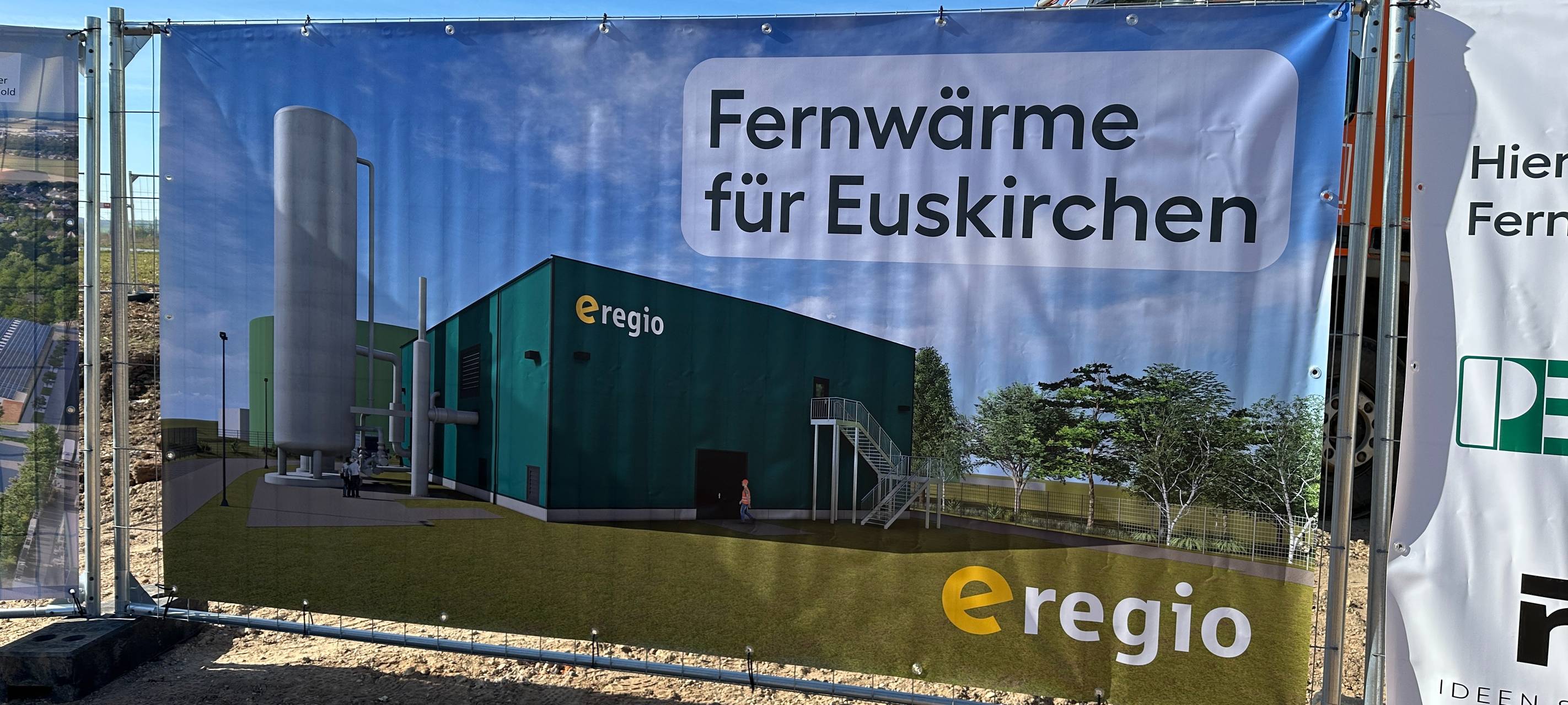 Arbeiten für Fernwärmenetz in Euskirchen auf Hochtouren