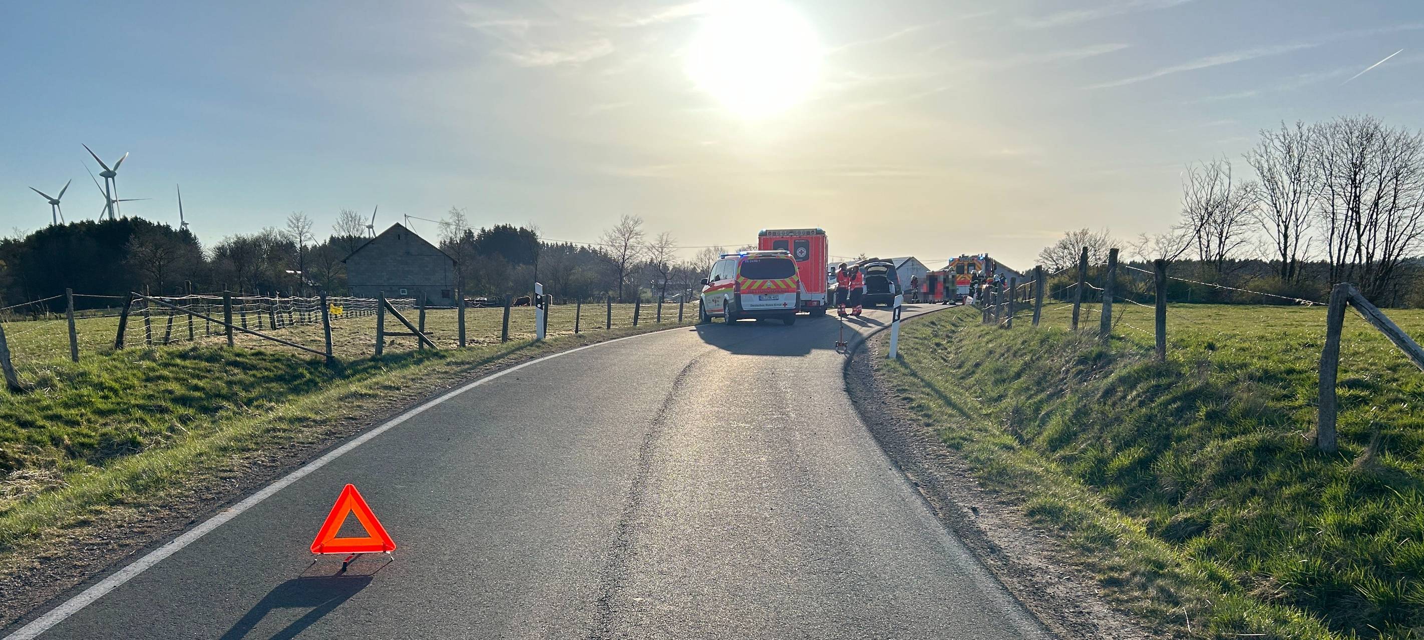 Hellenthal: Fünf Verletzte bei schwerem Unfall