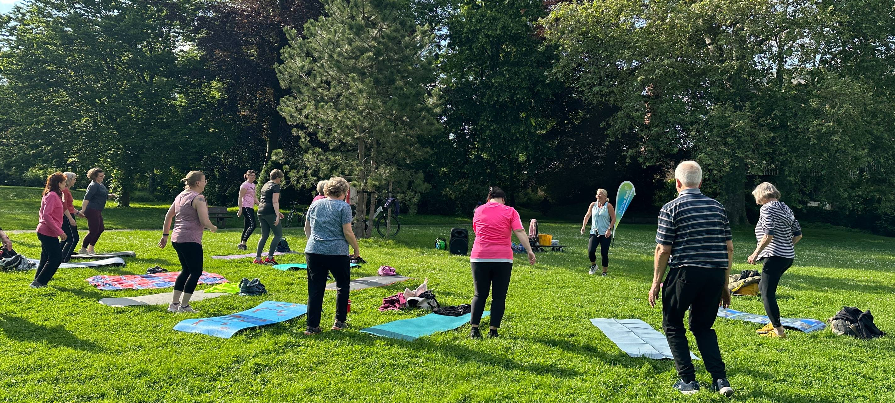 Sport im Park startet heute wieder