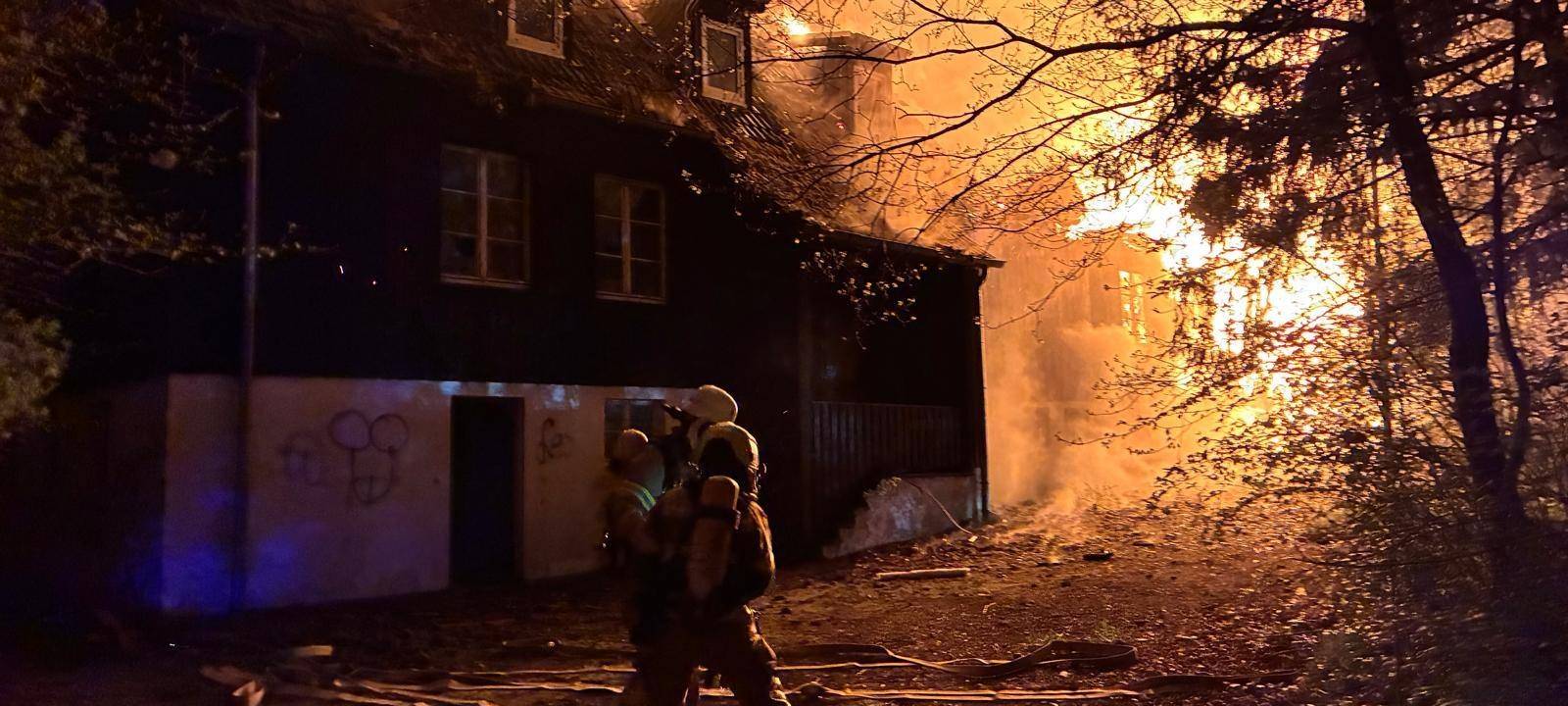 Brand in ehemaligem Kolpinghaus in Mechernich-Bleibuir