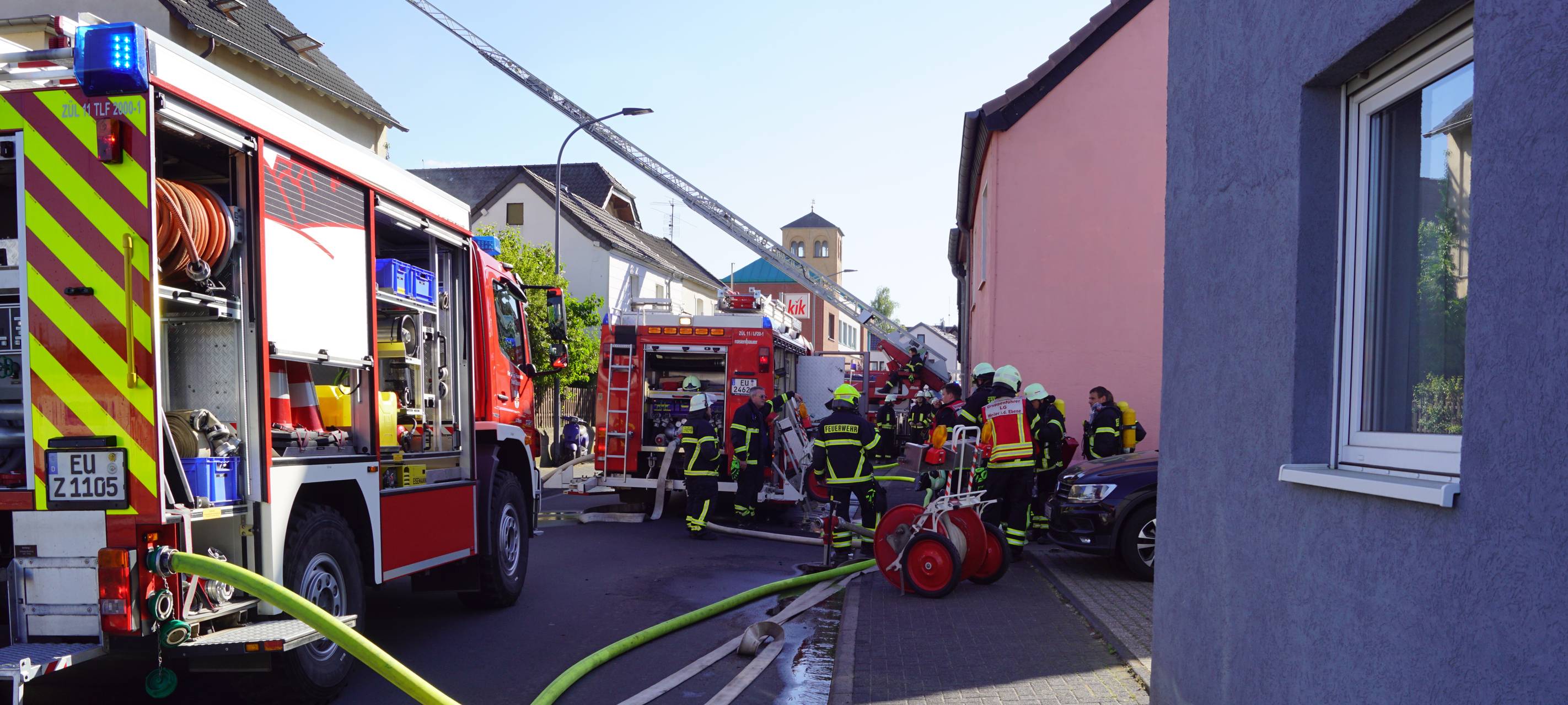 Balkonbrand in Zülpich – 13-Jähriger warnt Nachbarin