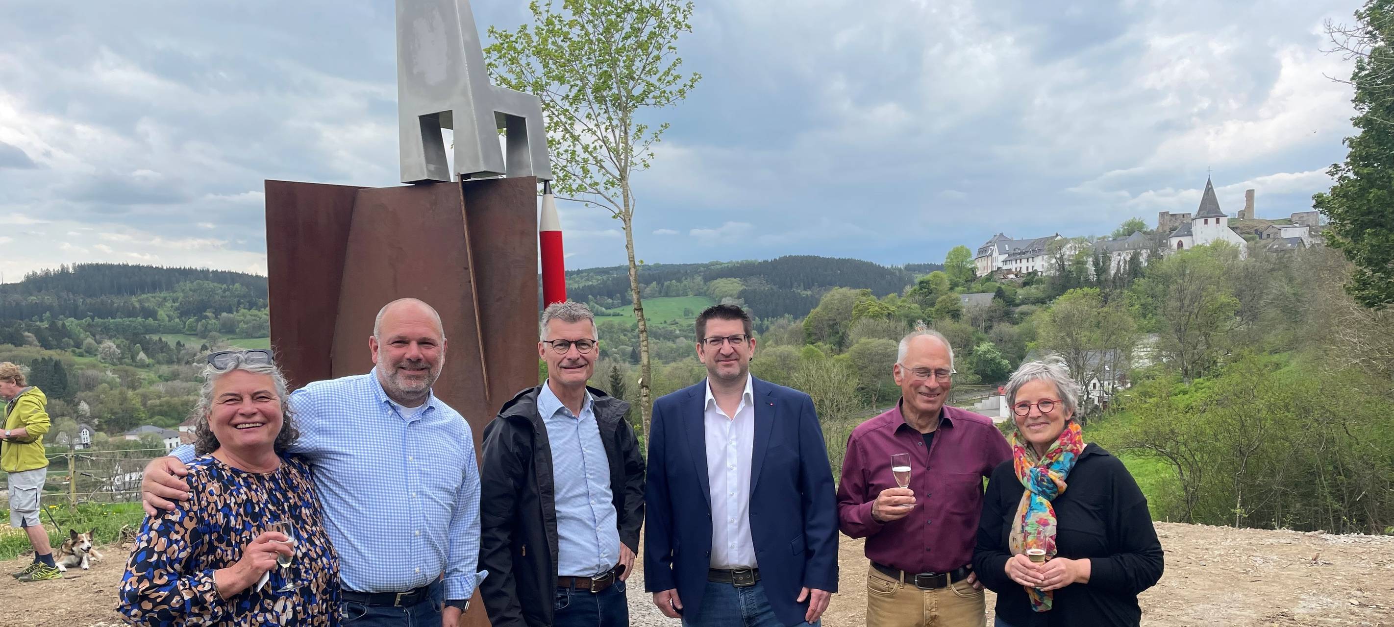 Neues Kunstwerk in Dahlem-Kronenburg