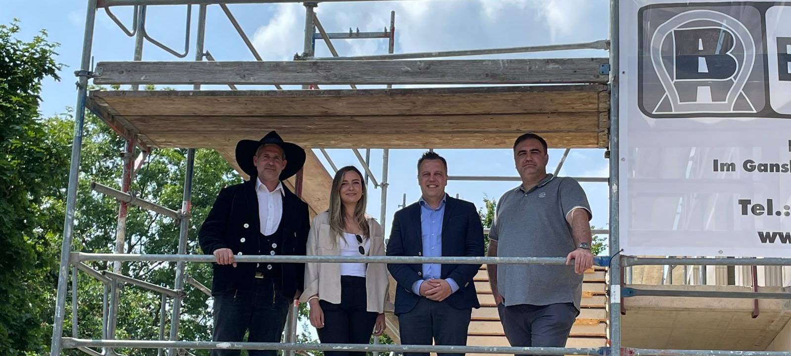 Zwei Euskirchener Kitas feiern Richtfest