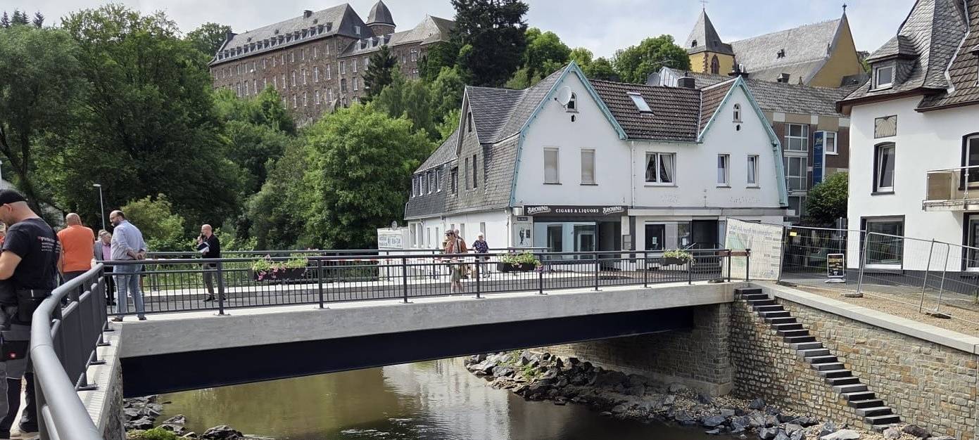 Schleiden: Neue Brücke nach Flut