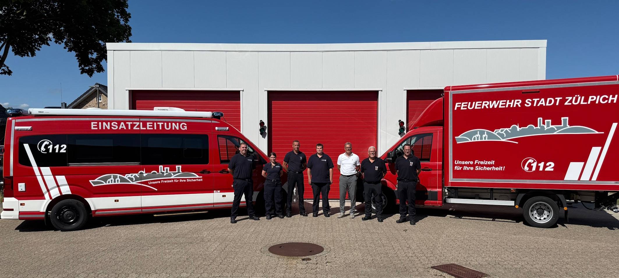 Zülpich: Neue Feuerwehr-Fahrzeuge