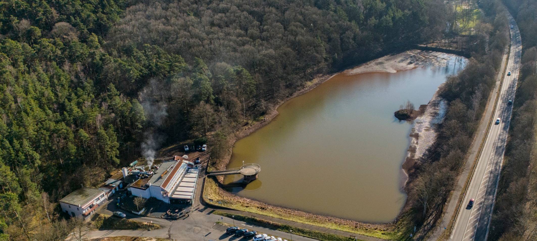 Arbeiten am Kommerner See starten