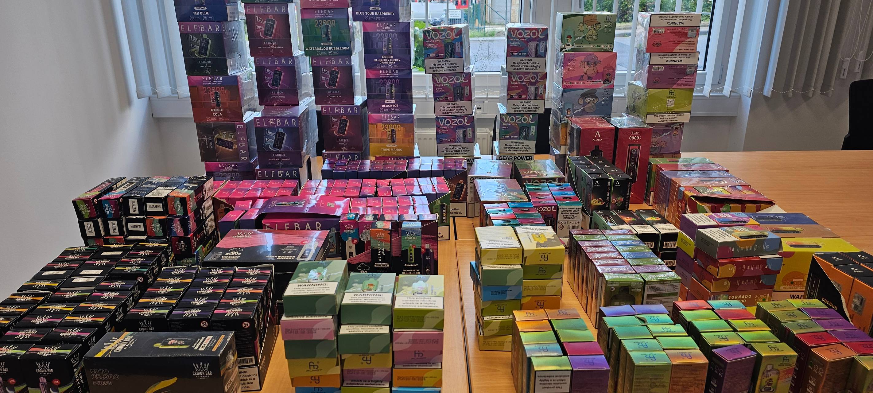 Euskirchen: E-Vapes und Tabak sichergestellt