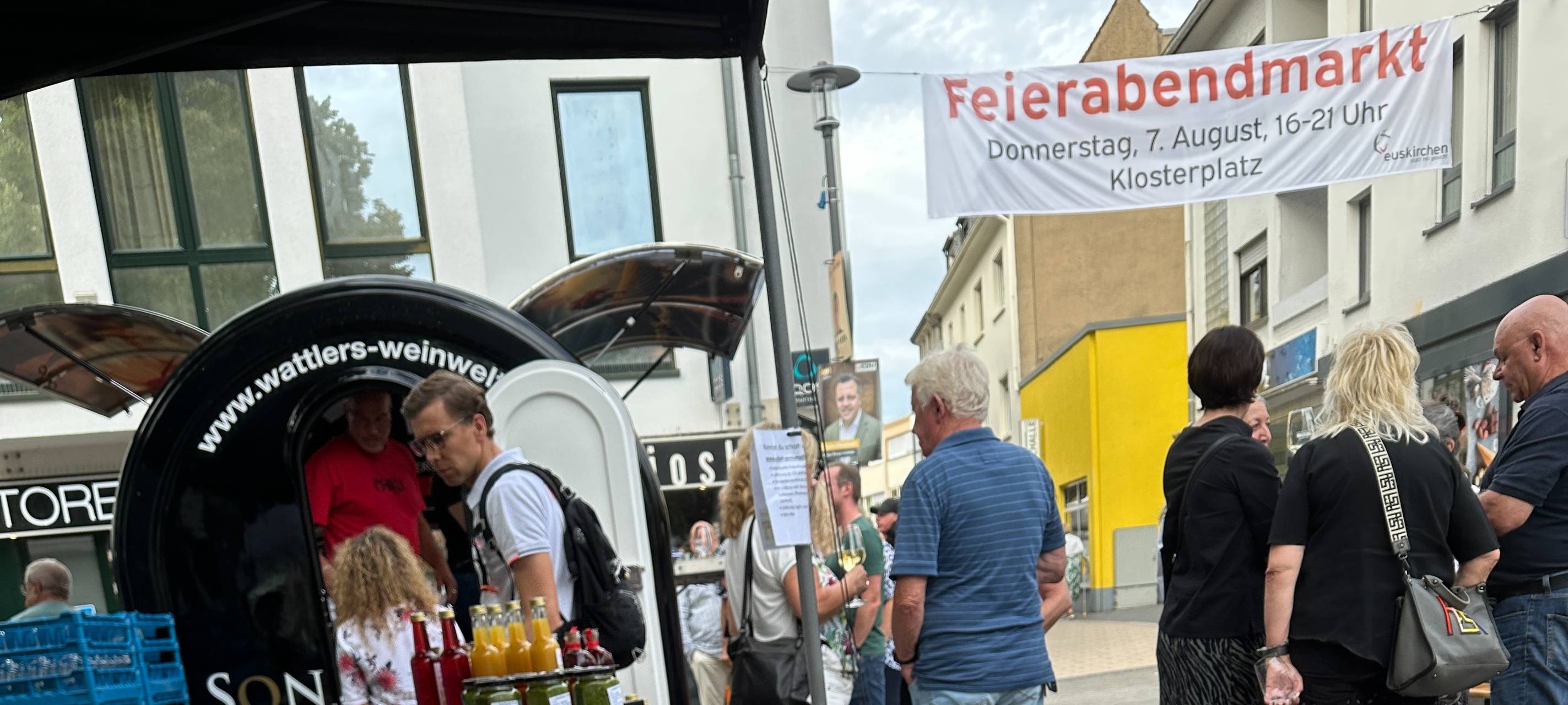 Feierabendmarkt in Euskirchen erfolgreich
