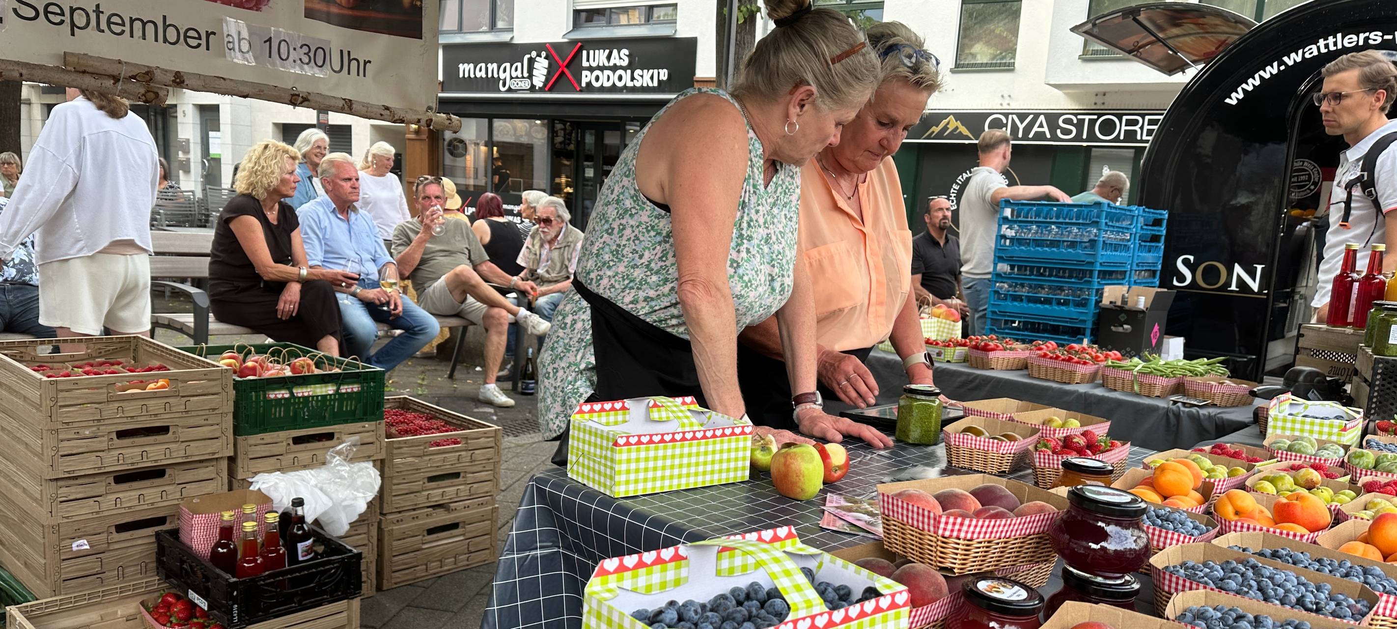 Feierabendmarkt in Euskirchen erfolgreich