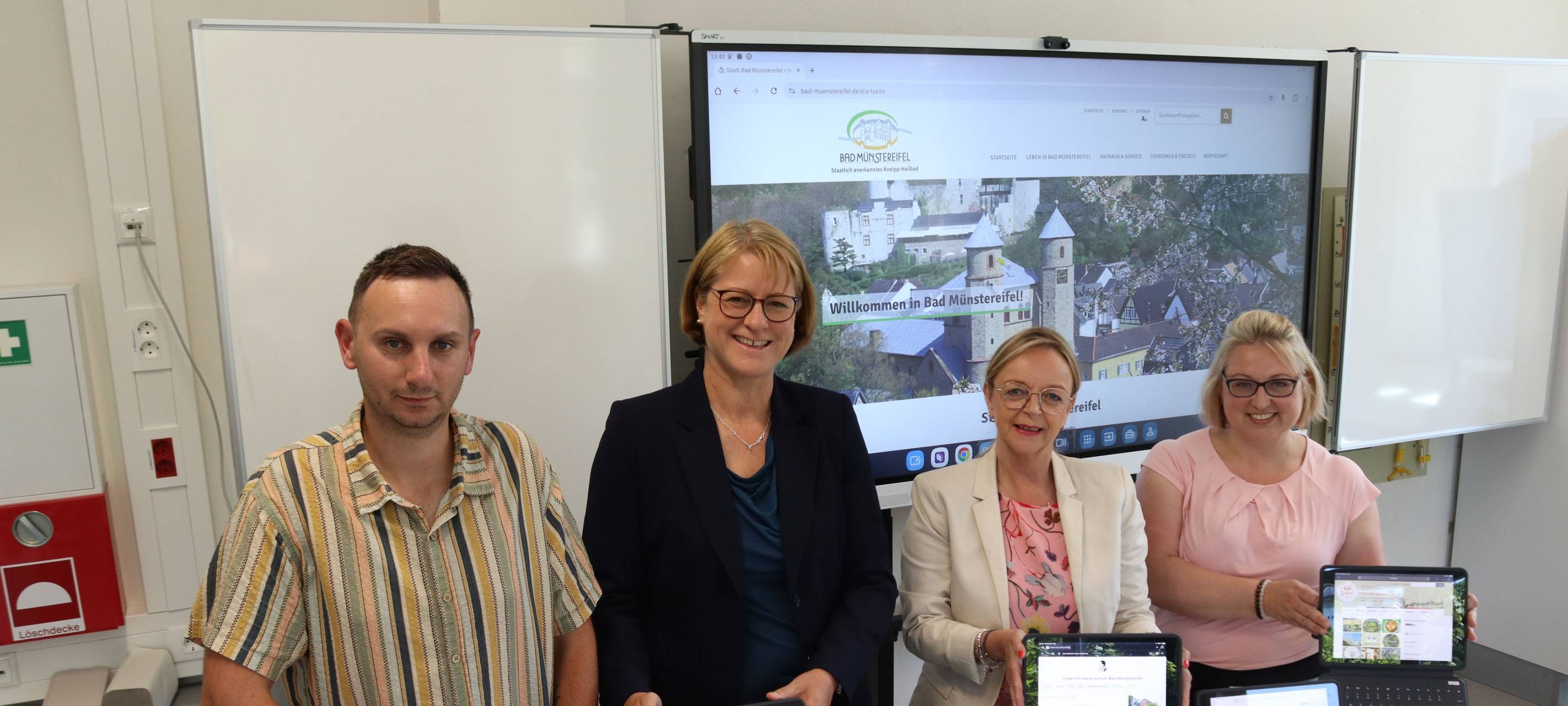 Digitale Tafeln für Schulen in Bad Münstereifel
