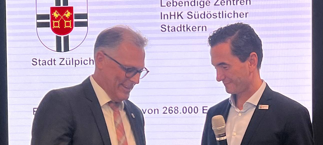268.000 Euro für Zülpicher Innenstadtgestaltung