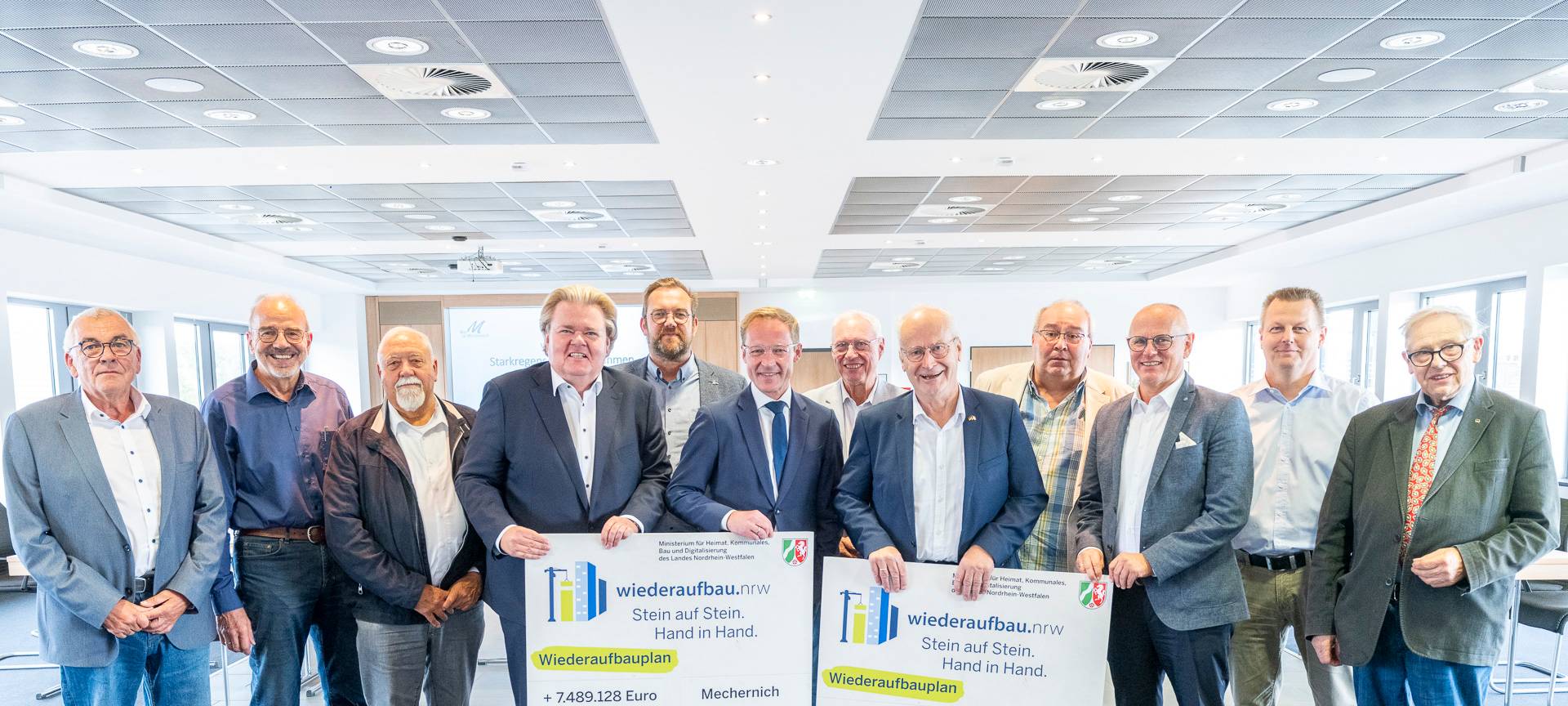 Neue Wiederaufbauhilfe in Kall, Mechernich und Dahlem