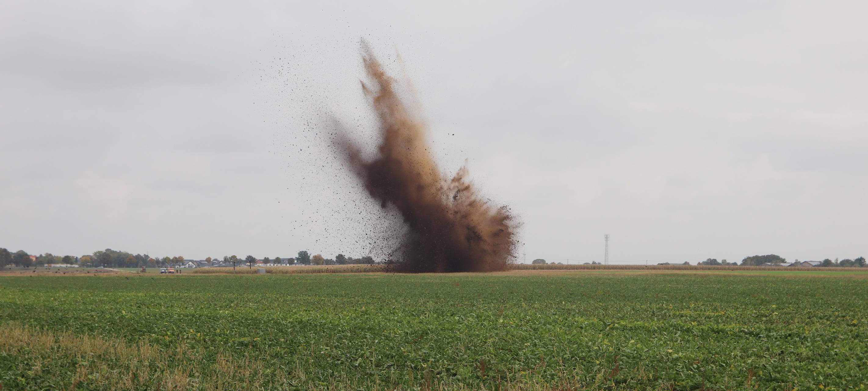 Weltkriegsbombe wurde erfolgreich gesprengt