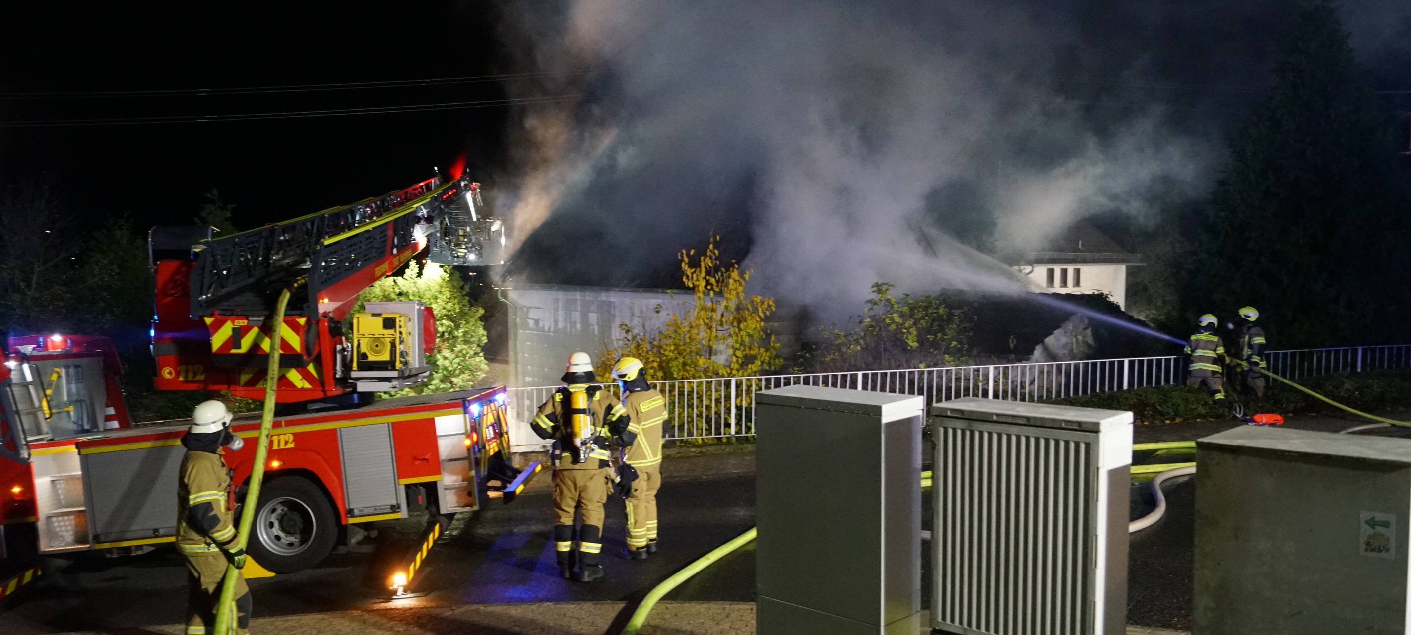 Brand in Mechernich: Polizei ermittelt wegen Brandstiftung