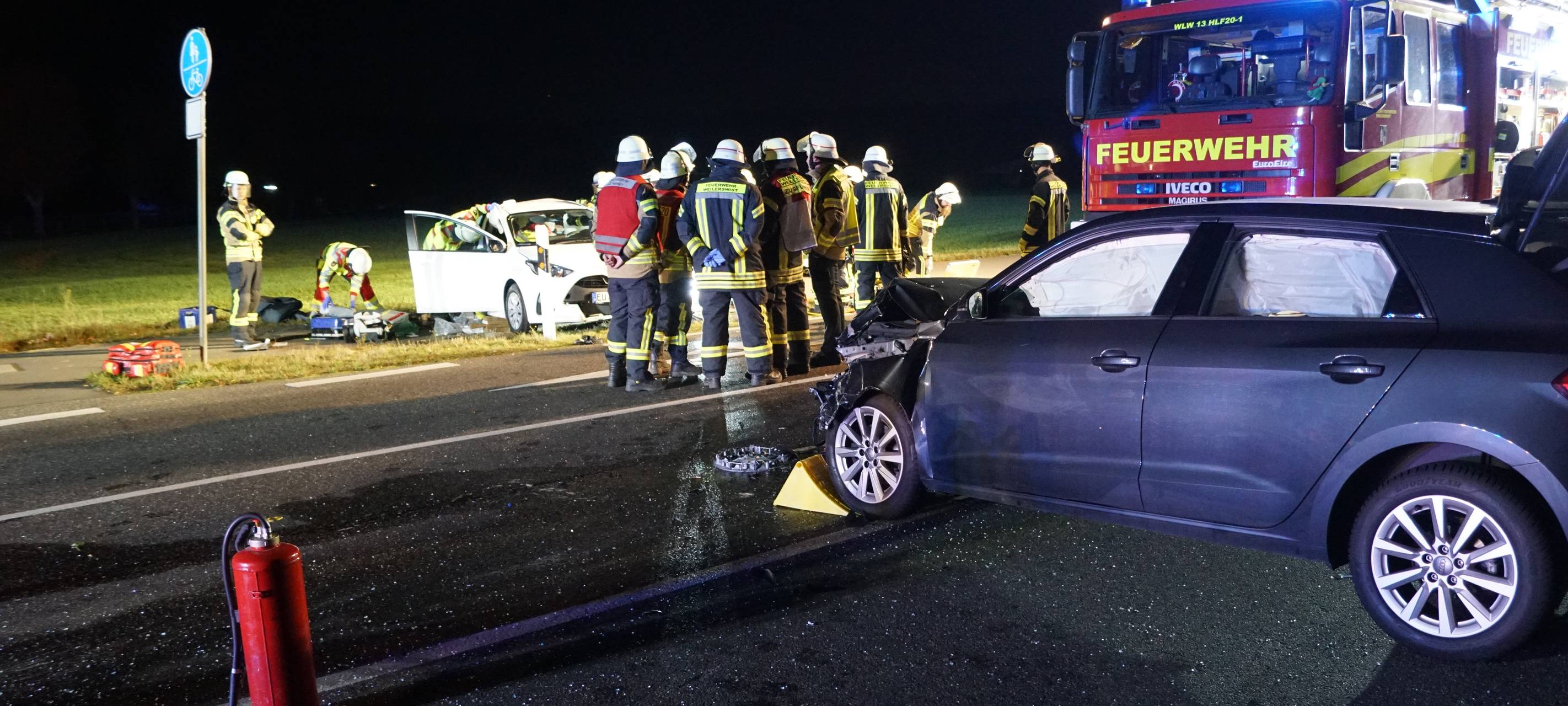 Weilerswist: Schwerer Unfall an Kreuzung