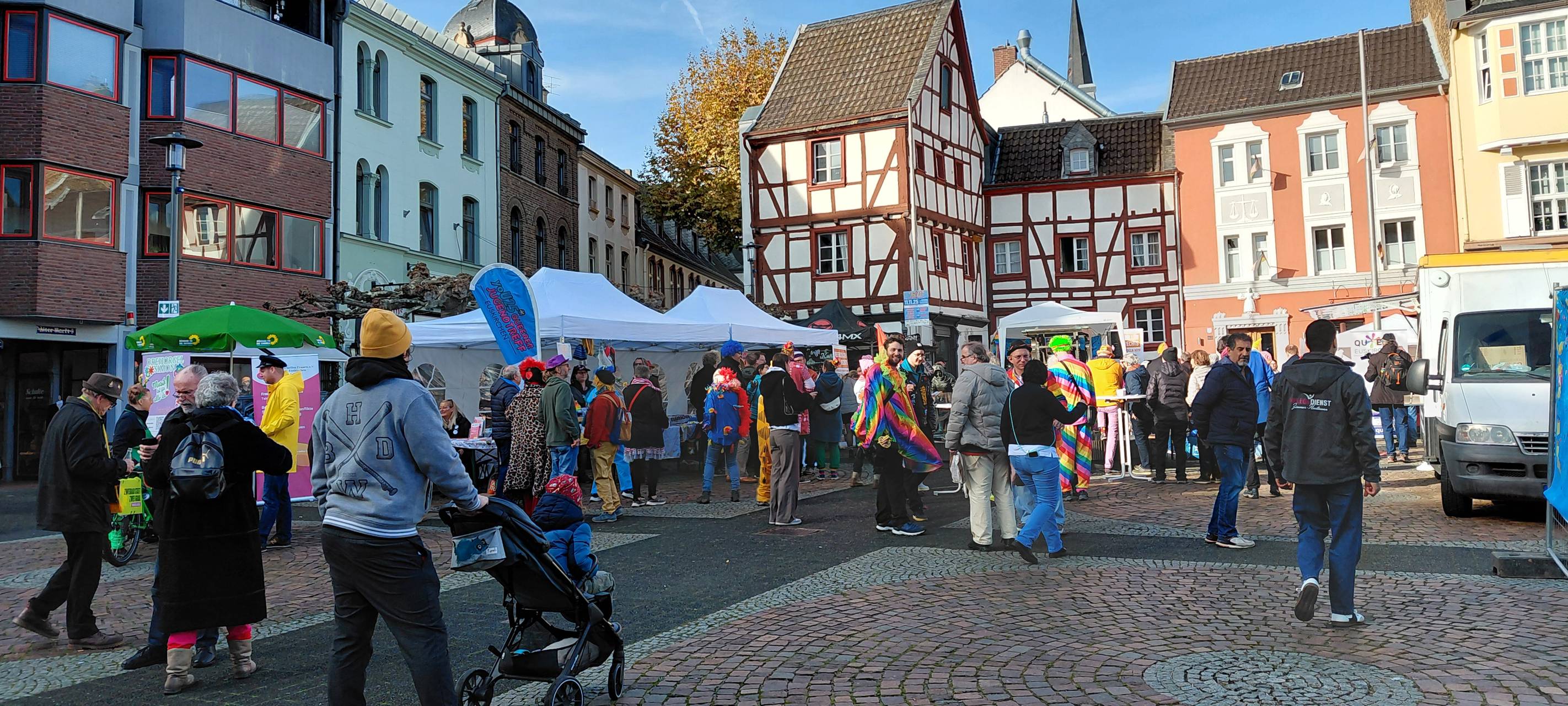 "Jeck gegen Rechts" in Euskirchen