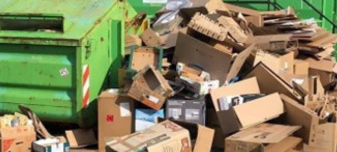 Chaos am Containerplatz