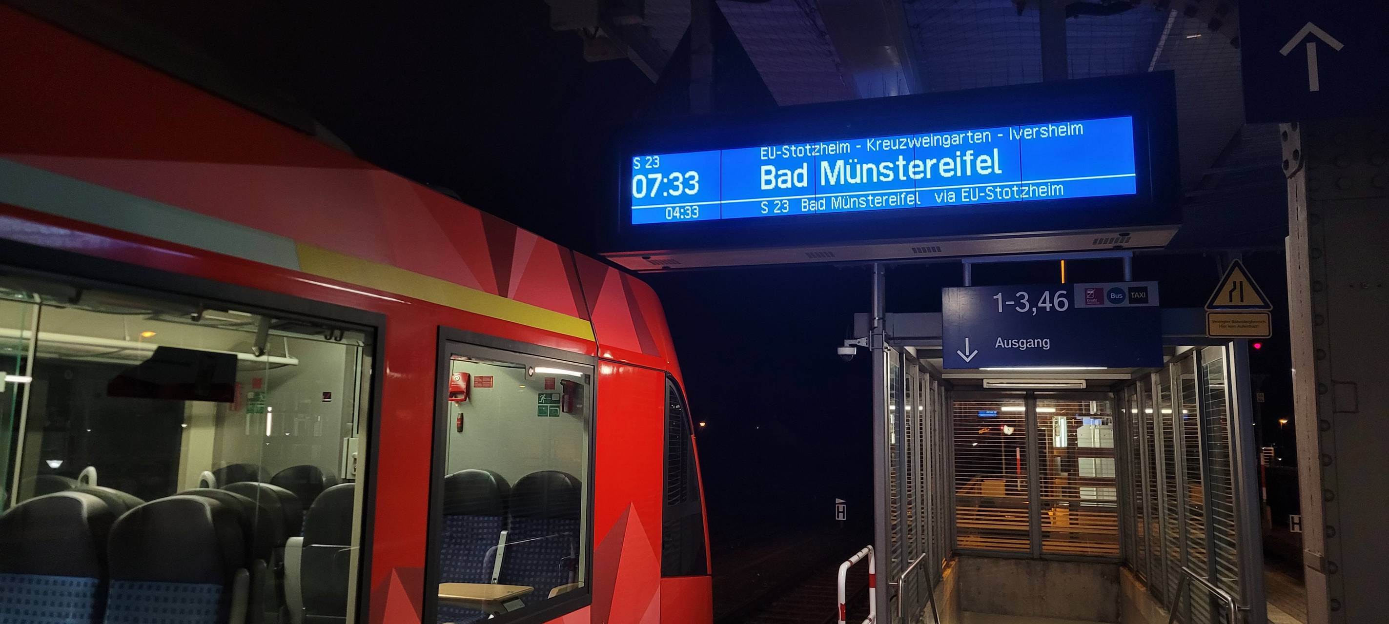 Erfttalbahn nach Bad Münstereifel wieder in Betrieb
