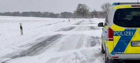Kreispolizei warnt vor Schneeverwehnungen