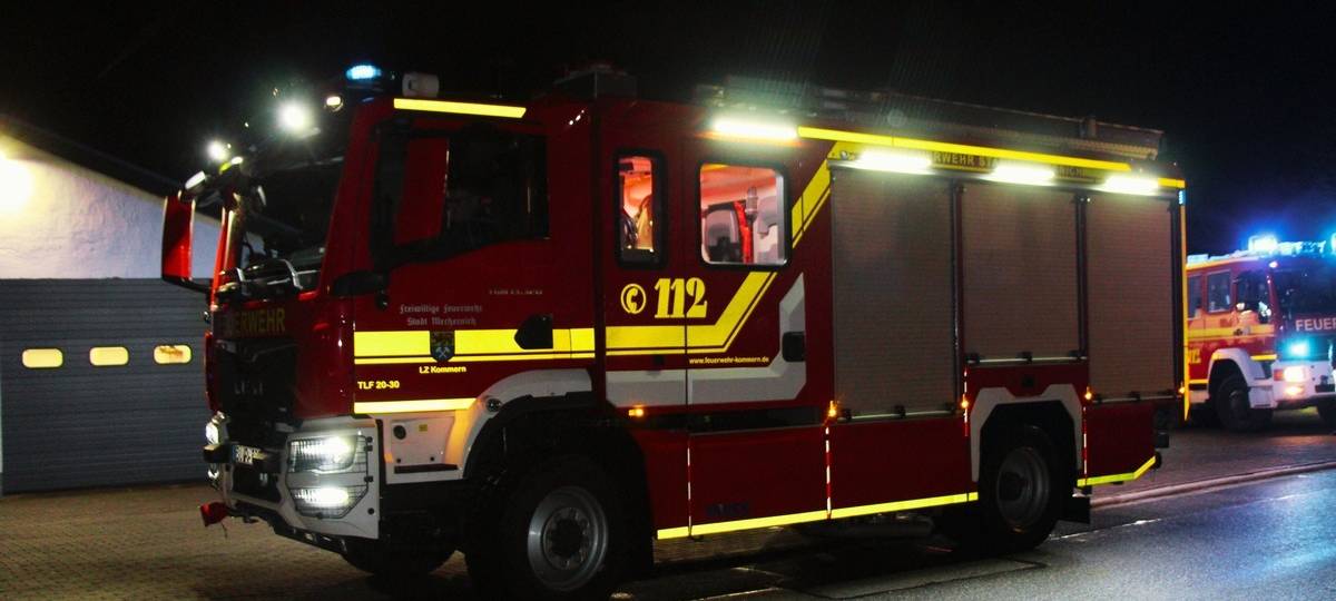 Hellenthal: Feuerwehreinsatz im Schoeller-Werk