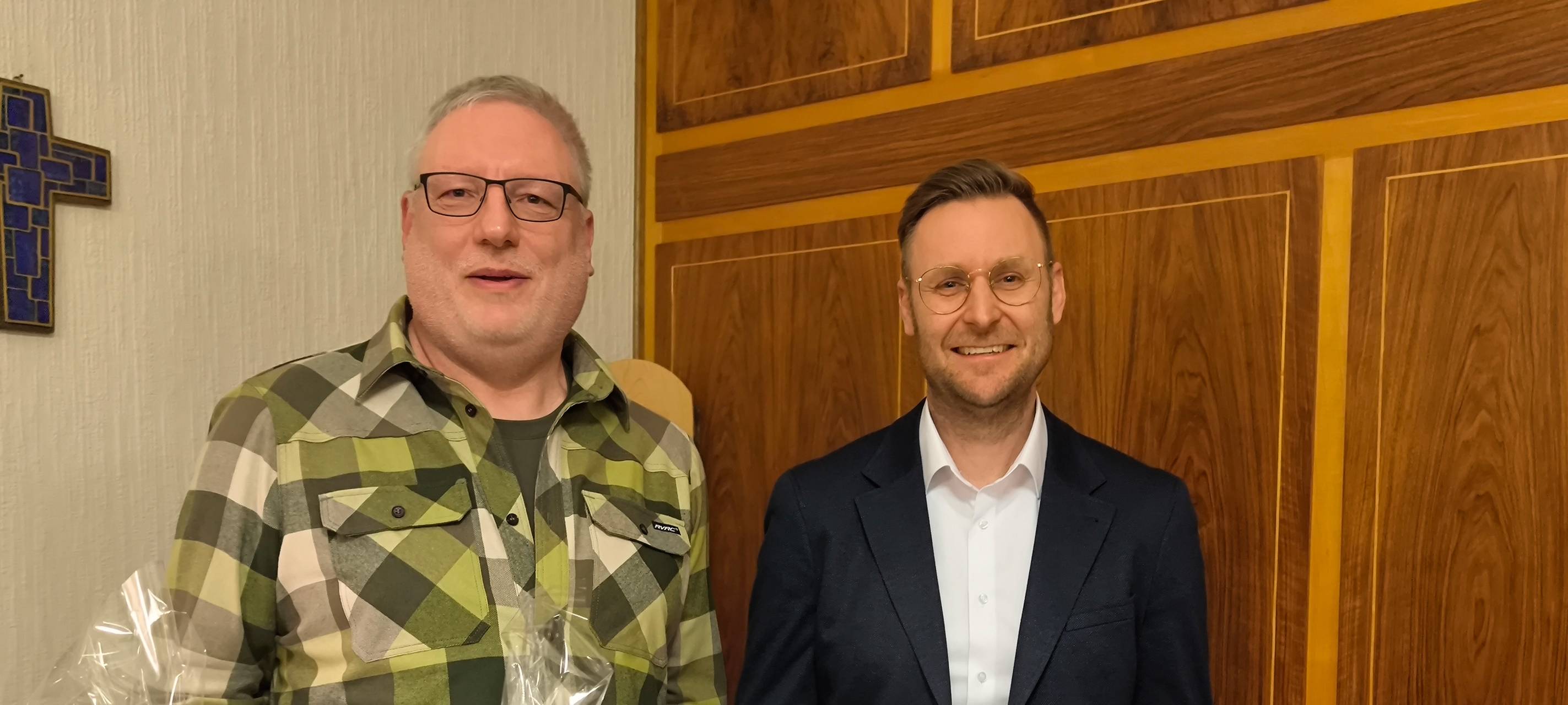 Ehrenamtspreis in Hellenthal an Arnd van Koll