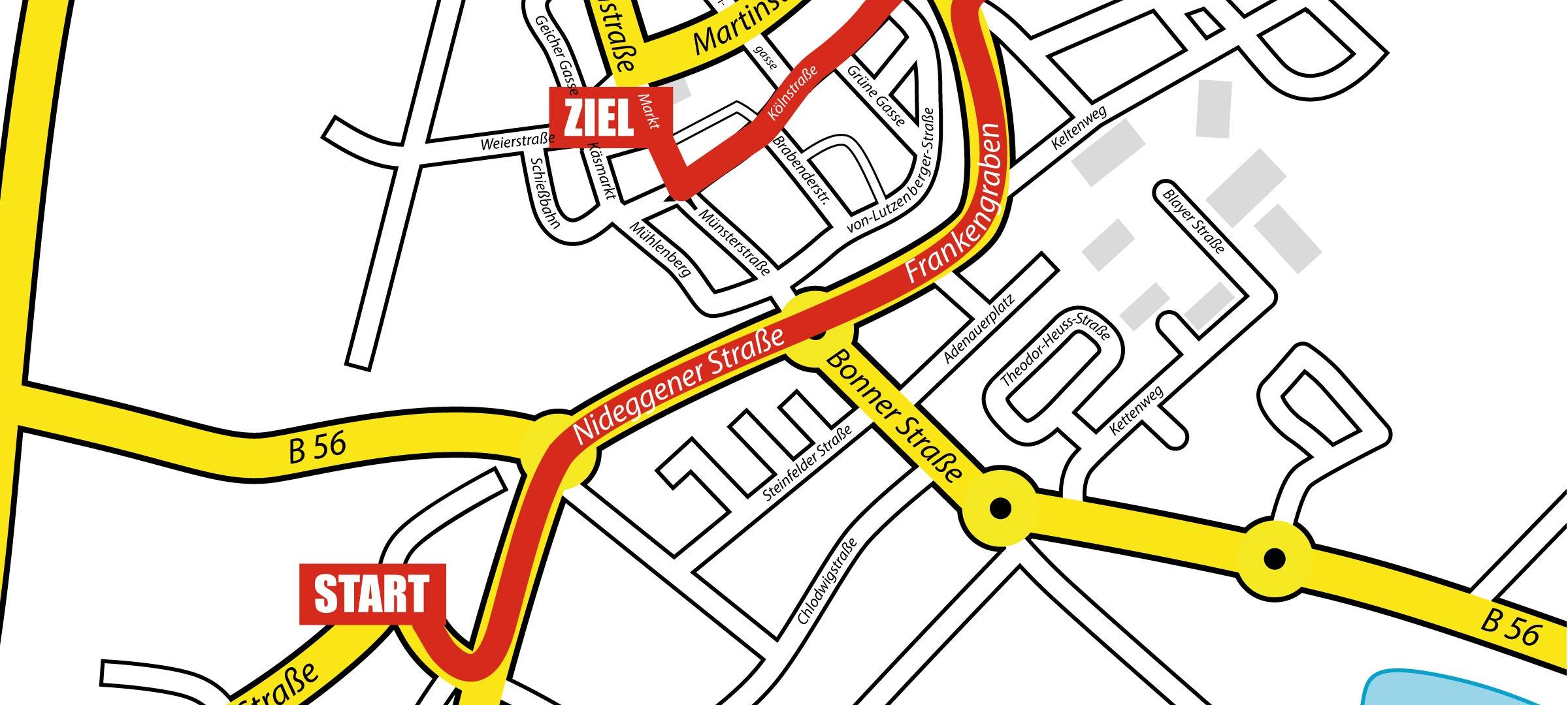 Rosenmontag: Geänderter Zugweg in Zülpich