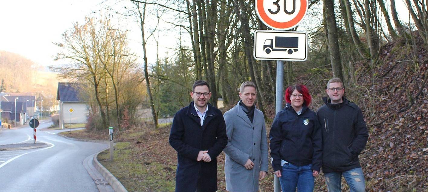 Neue 30er Zone für LKW in Kall-Sötenich und Kall-Rinnen