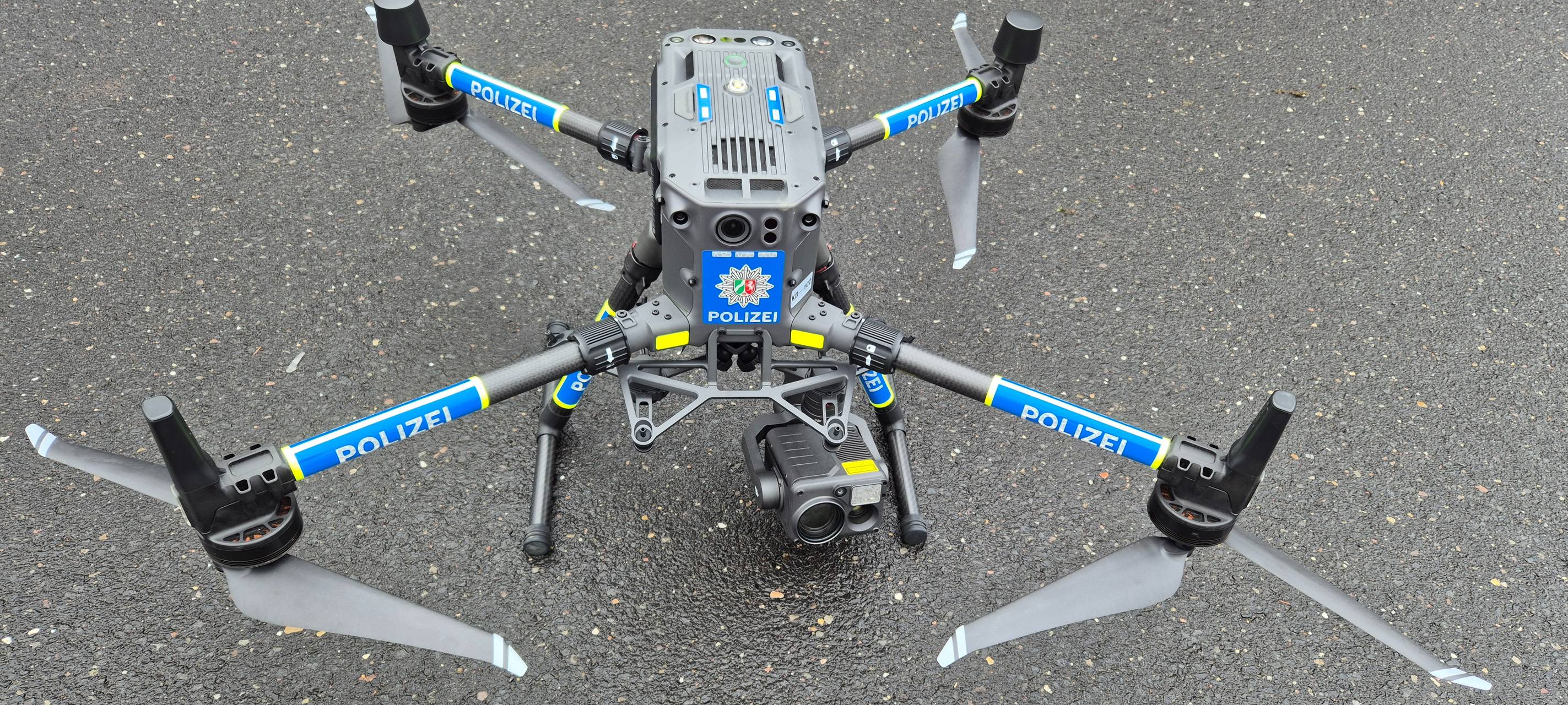 Neue High-Tech-Drohne für die Unfallaufnahme