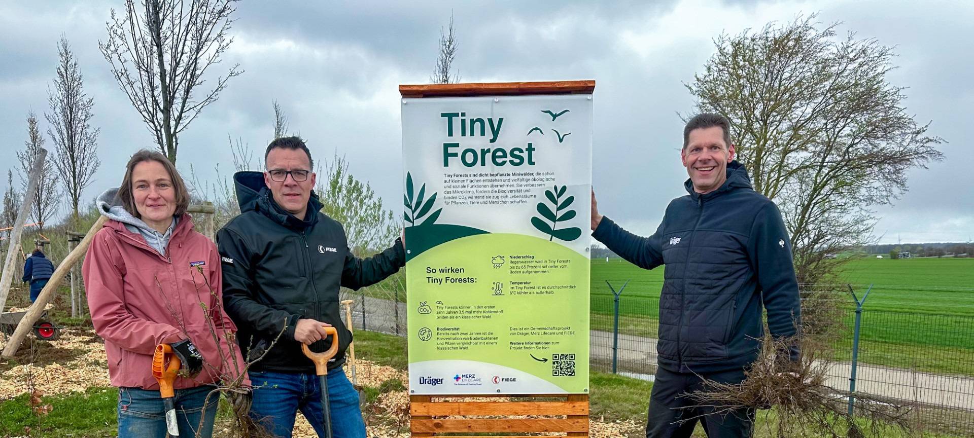 Zülpicher Logistiker pflanzt "Tiny Forest"
