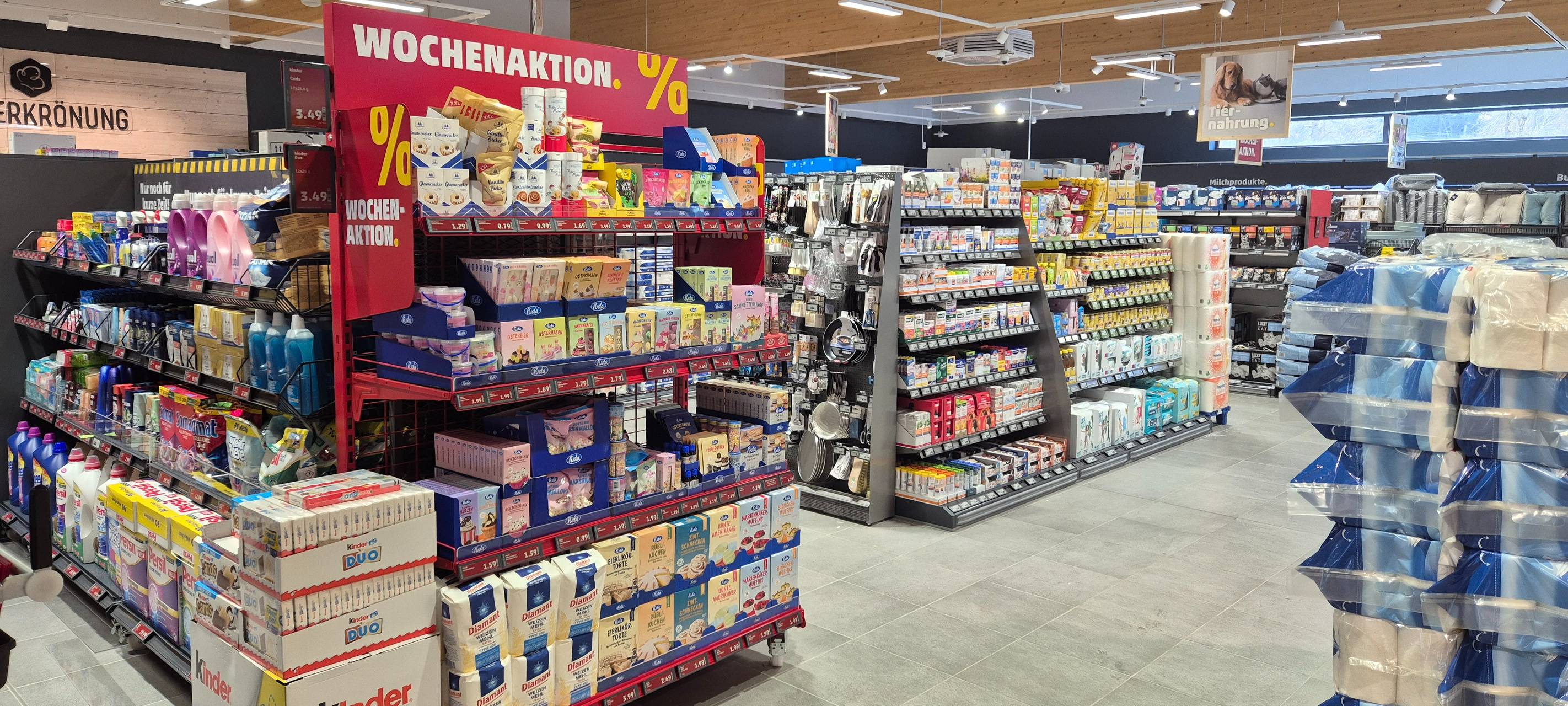 Neuer Supermarkt im Ahrtal bei Blankenheim