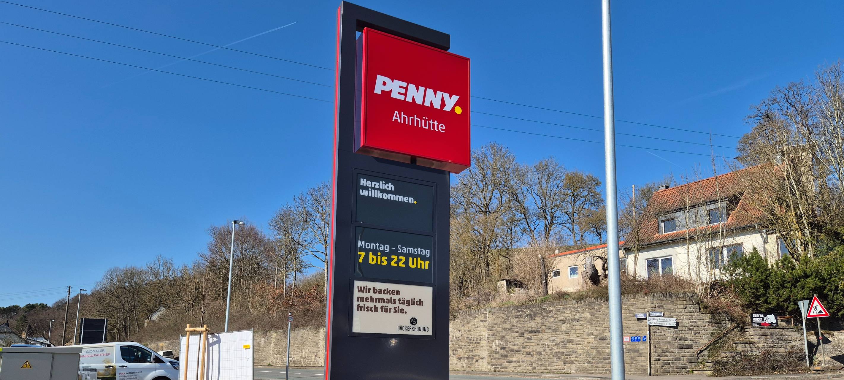 Neuer Supermarkt im Ahrtal bei Blankenheim
