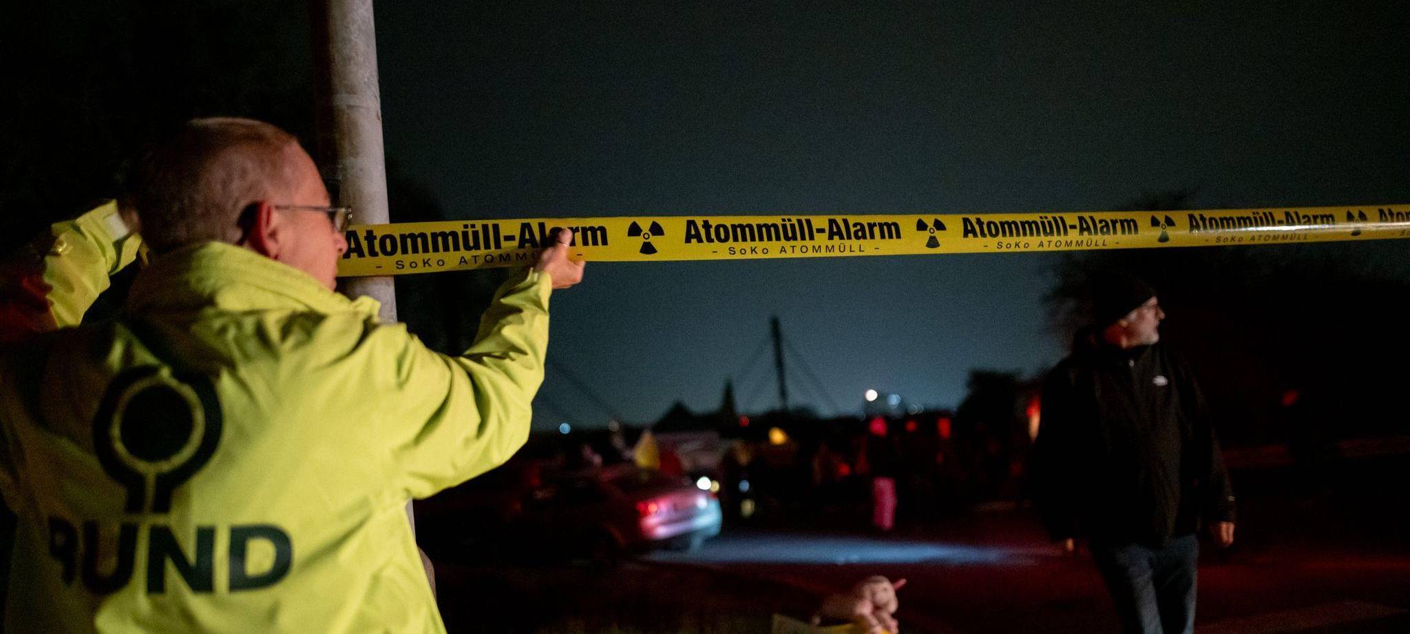 Castor-Transporte in Nordrhein-Westfalen