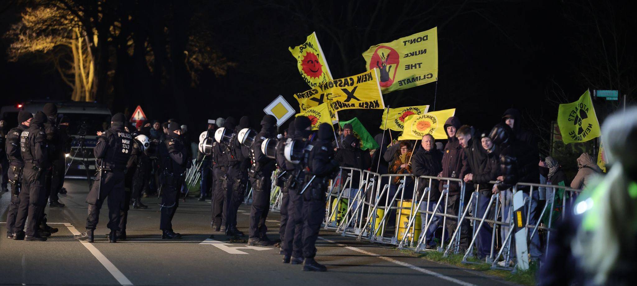 Castor-Transporte in Nordrhein-Westfalen