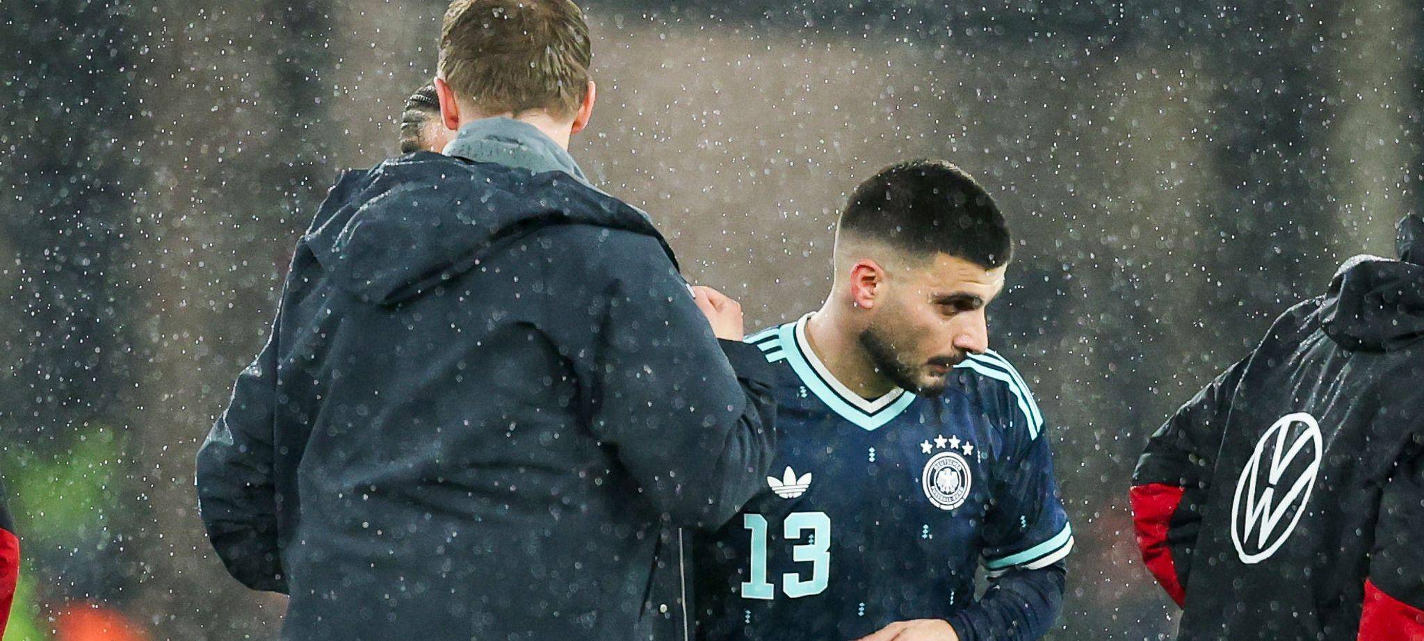 Julian Nagelsmann (l.) und Deniz Undav (r.)