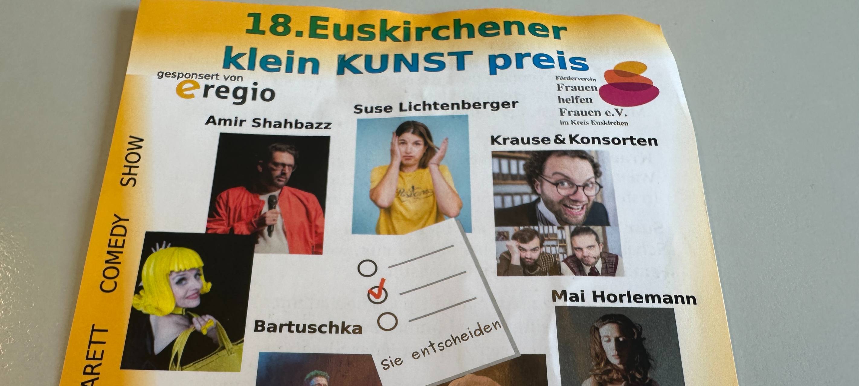 09.05 Euskirchener Kleinkunstpreis
