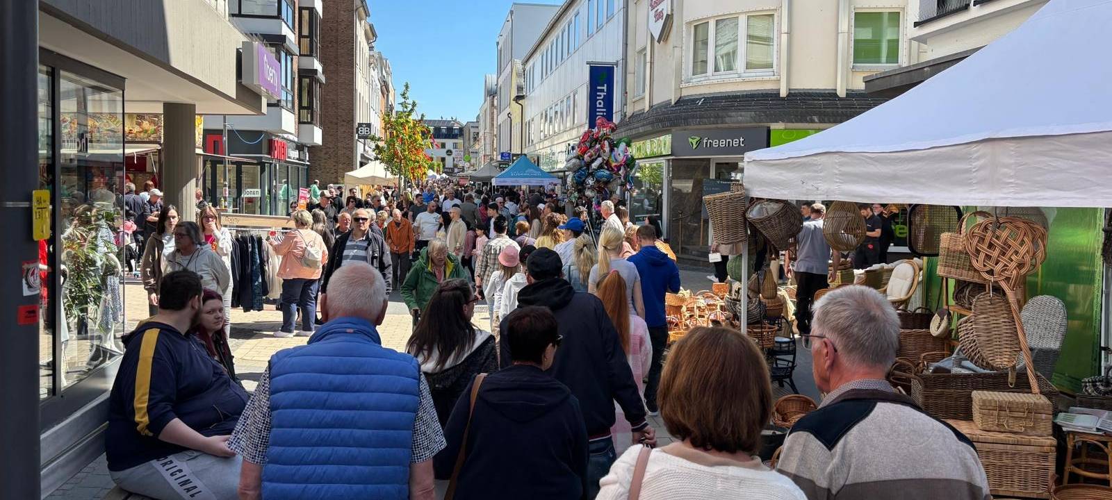 Viele Besucher beim Euskirchener Stadtfest