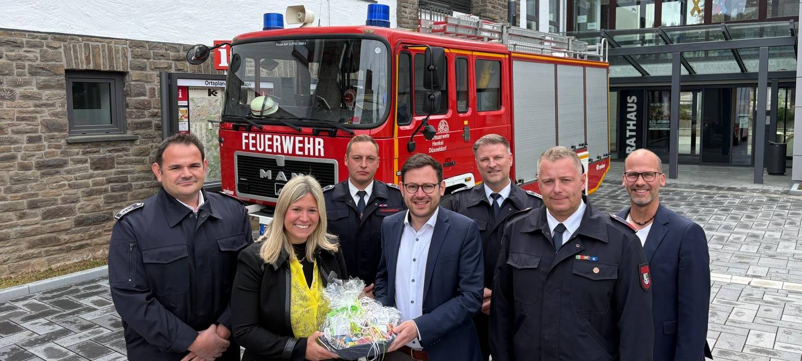 Nachbarschaftshilfe bei der Feuerwehr