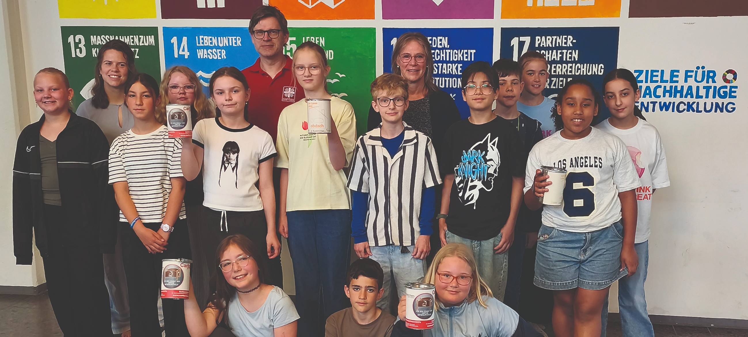 Euskirchener Schüler sammeln Spenden für Wohnungslosenhilfe